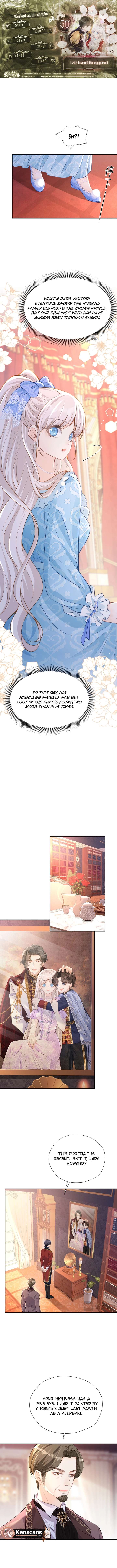 I Wish to Annul the Engagement Chapter 50 - Page 1