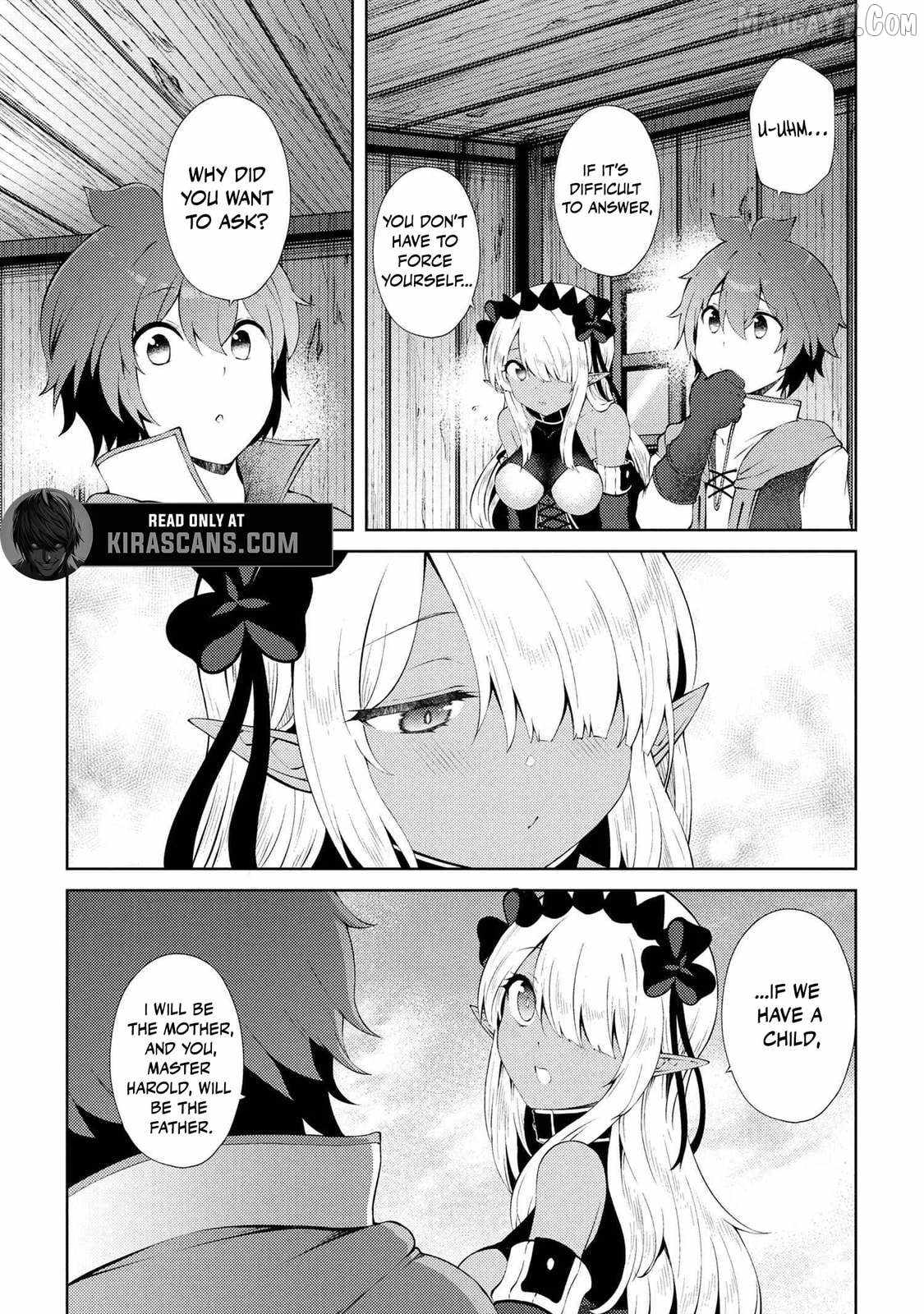 Ie ga Moete Jinsei Dou Demo Yoku Natta kara, Nokotta Nakenashi no Kin de Dark Elf no Dorei o Katta Chapter 25.2 - Page 14