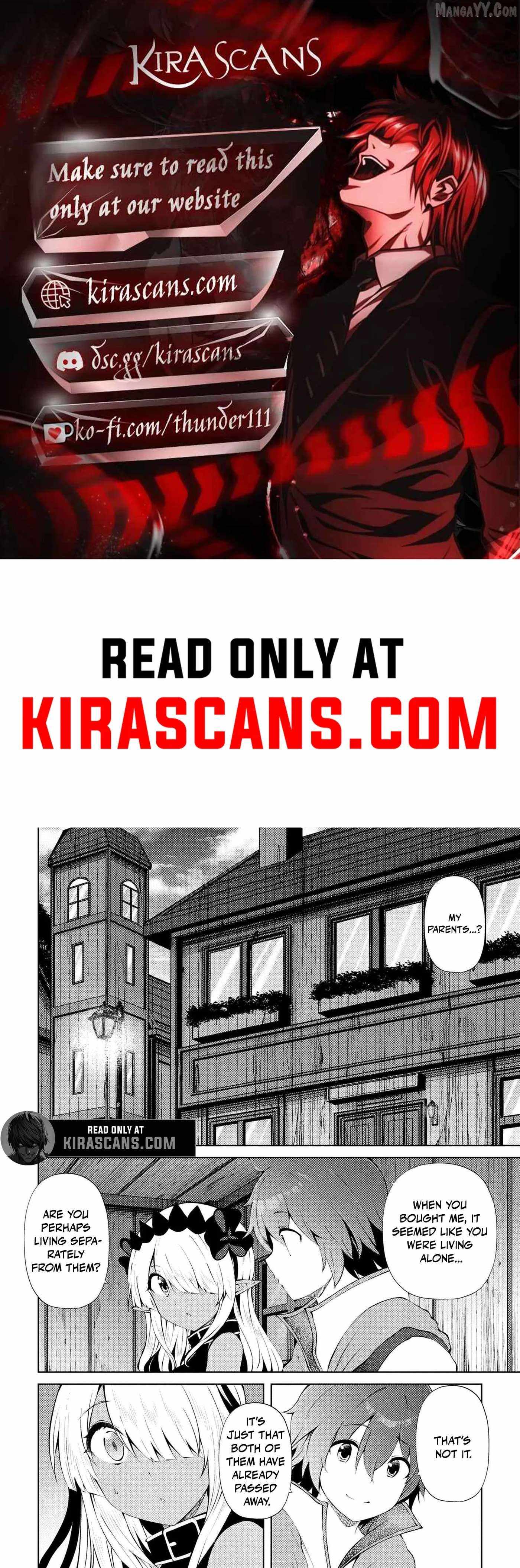 Ie ga Moete Jinsei Dou Demo Yoku Natta kara, Nokotta Nakenashi no Kin de Dark Elf no Dorei o Katta Chapter 26.1 - Page 1