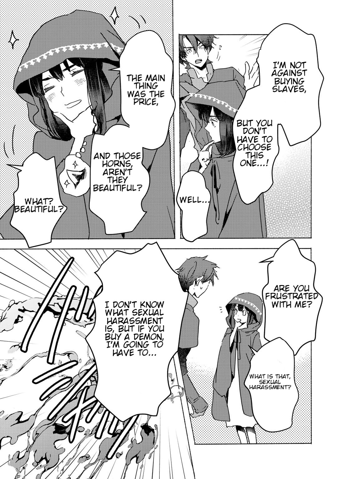 I’m a Former Slave, but I Tried to Buy an Oni Slave Who I Later Found to Have Too Much Energy, so I Want to Throw Him Away… Chapter 4.2 - Page 7