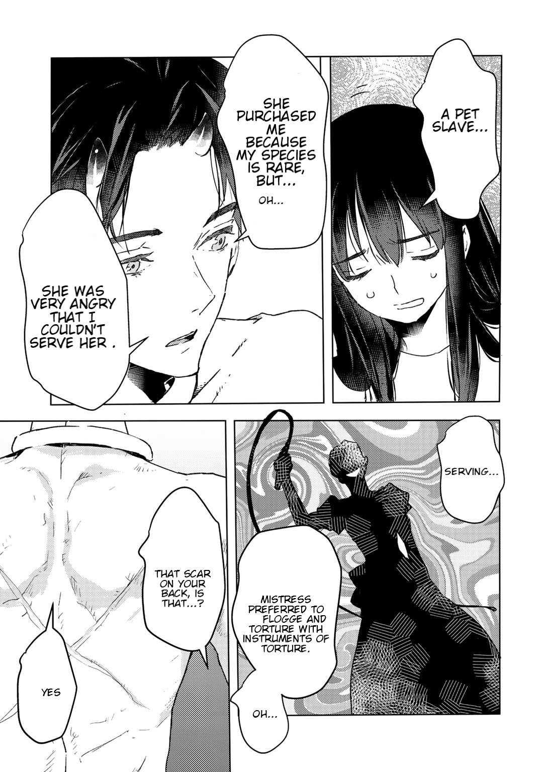 I’m a Former Slave, but I Tried to Buy an Oni Slave Who I Later Found to Have Too Much Energy, so I Want to Throw Him Away… Chapter 7.1 - Page 5