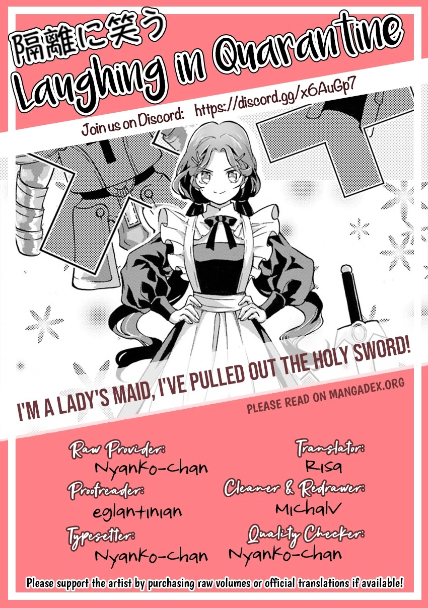 I’m a Lady’s Maid, but I’ve Pulled Out the Holy Sword! Chapter 10 - Page 39