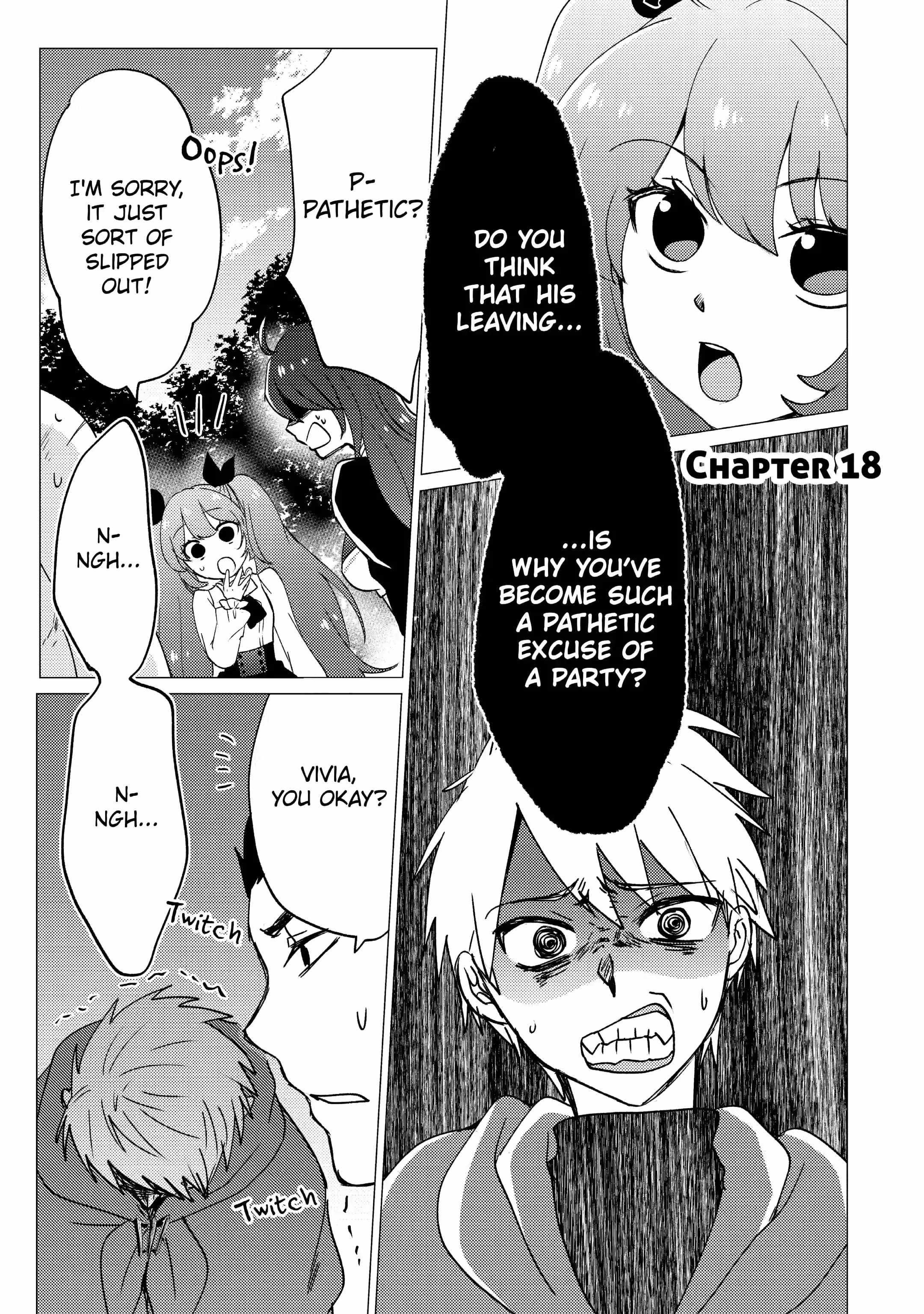 I’m Glad They Kicked Me from the Hero’s Party… but Why’re You Following Me, Great Saintess? Chapter 18.1 - Page 1