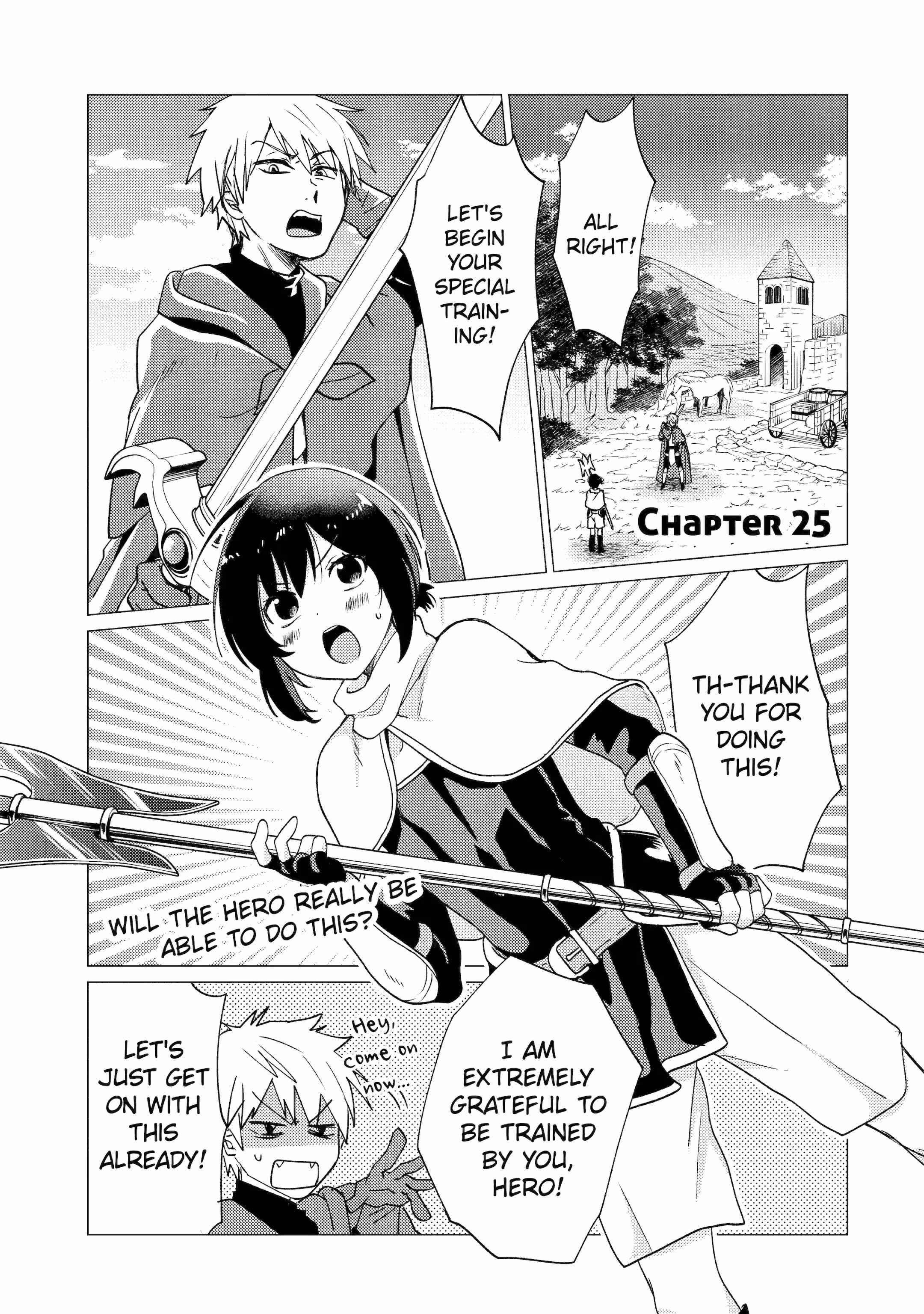 I’m Glad They Kicked Me from the Hero’s Party… but Why’re You Following Me, Great Saintess? Chapter 25.1 - Page 1