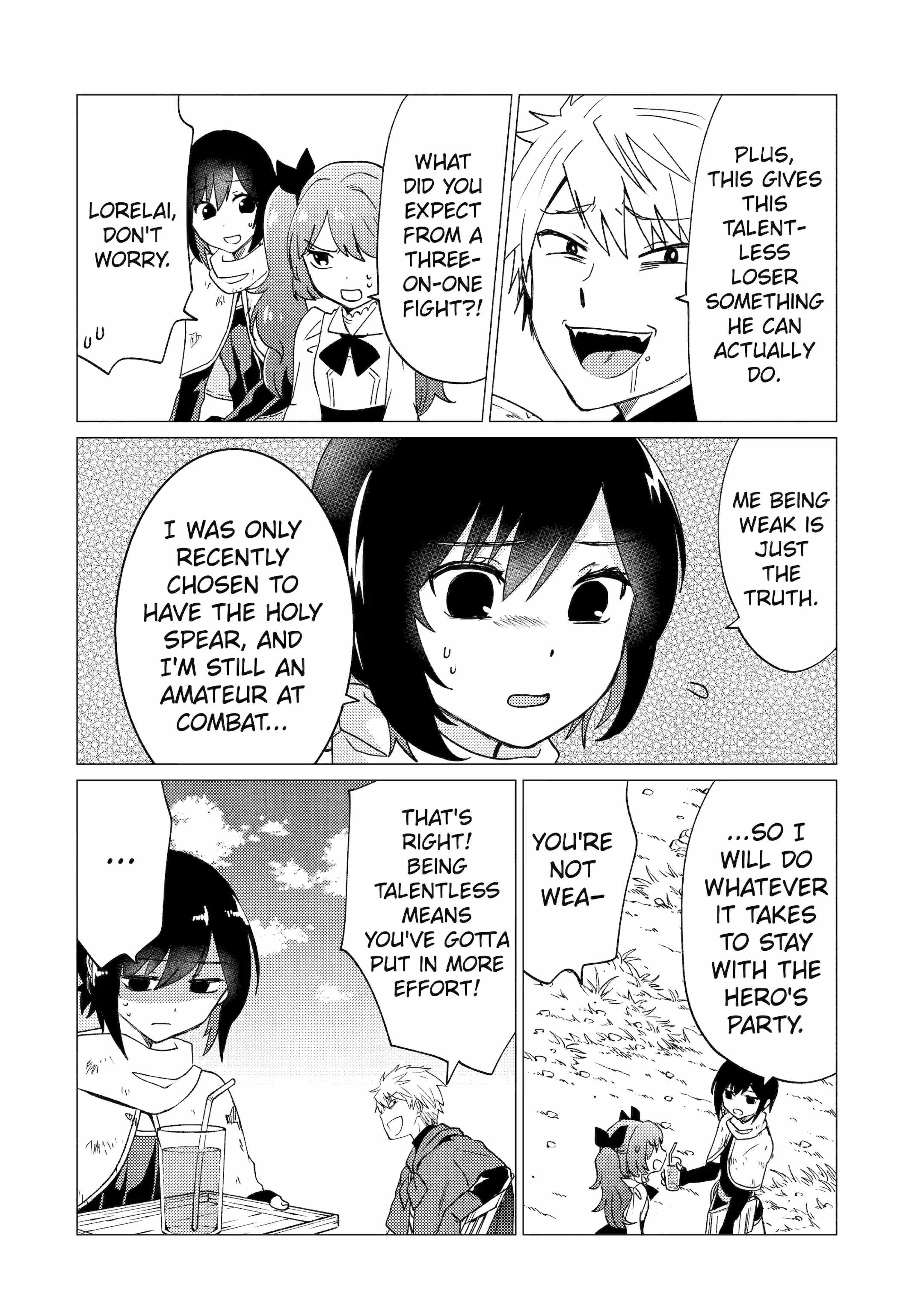 I’m Glad They Kicked Me from the Hero’s Party… but Why’re You Following Me, Great Saintess? Chapter 25.2 - Page 3