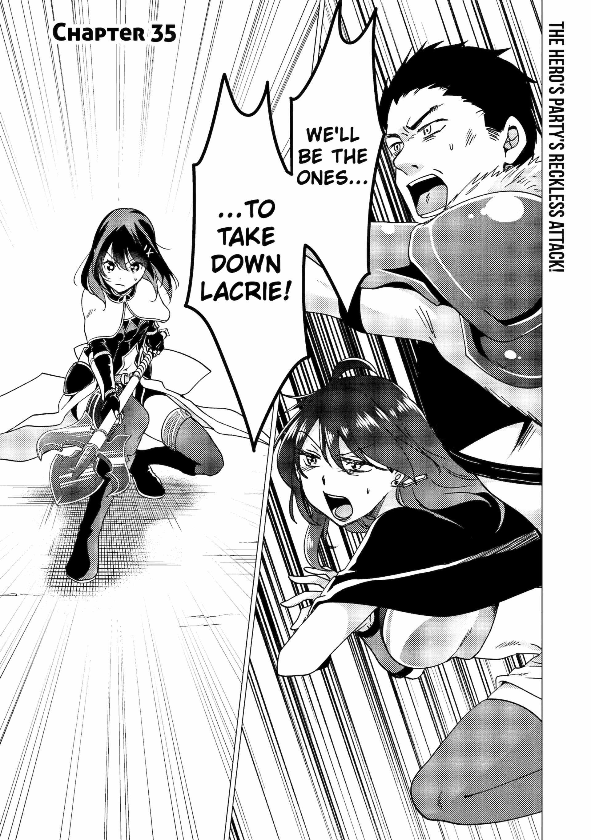 I’m Glad They Kicked Me from the Hero’s Party… but Why’re You Following Me, Great Saintess? Chapter 35 - Page 1