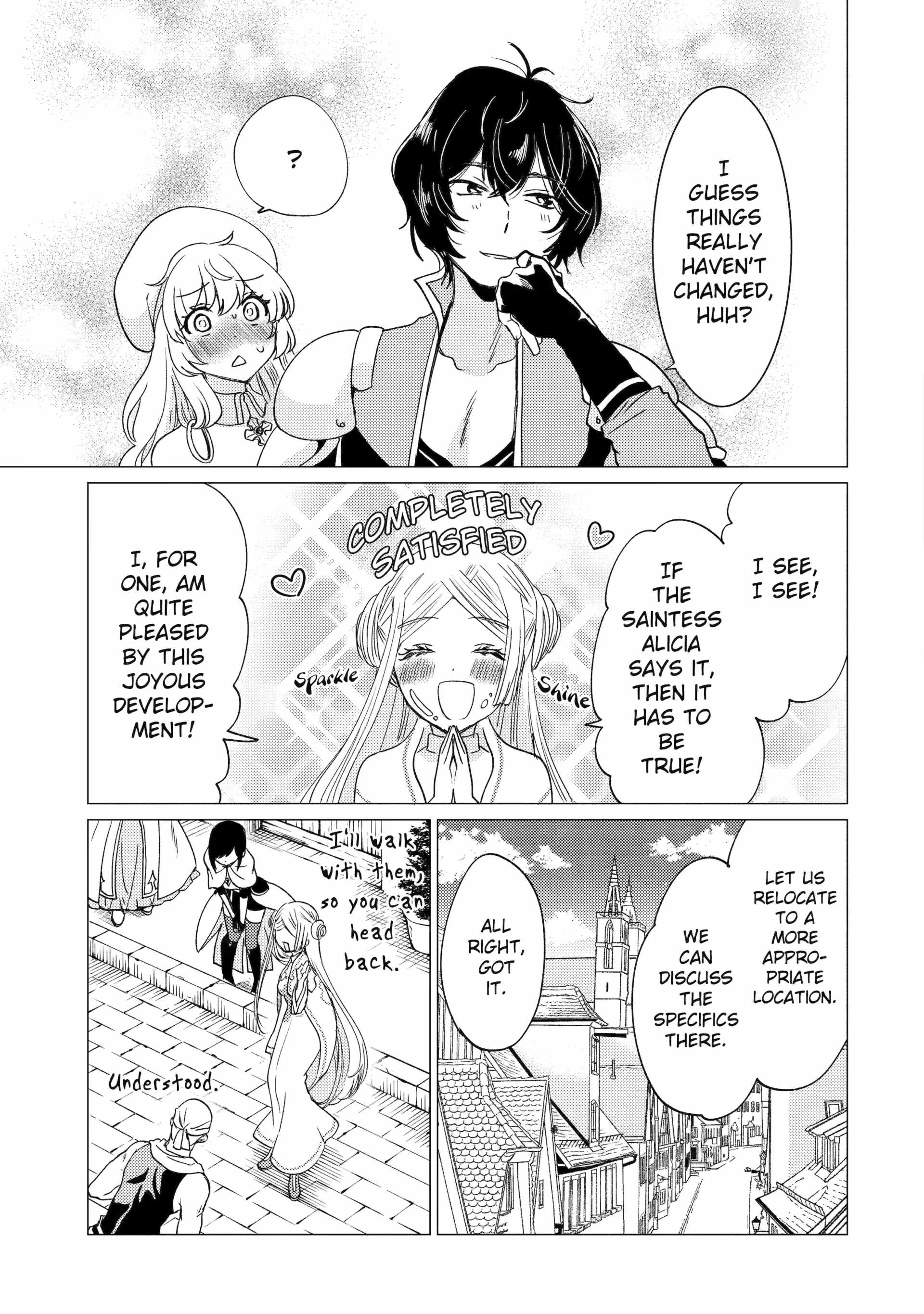 I’m Glad They Kicked Me from the Hero’s Party… but Why’re You Following Me, Great Saintess? Chapter 45 - Page 15