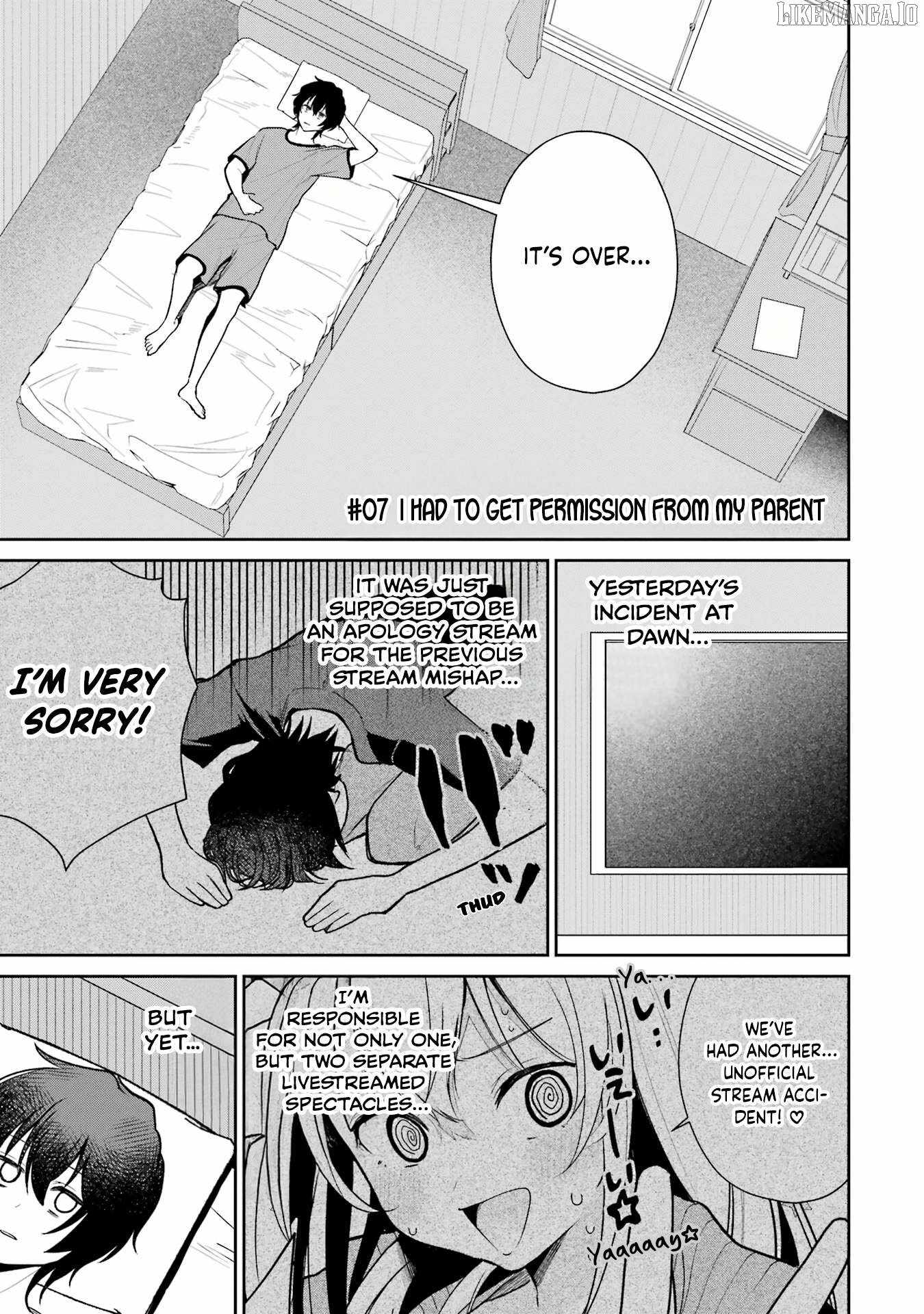 I’m the Older Brother of a Famous VTuber, but for Some Reason I Became Famous Chapter 7 - Page 2