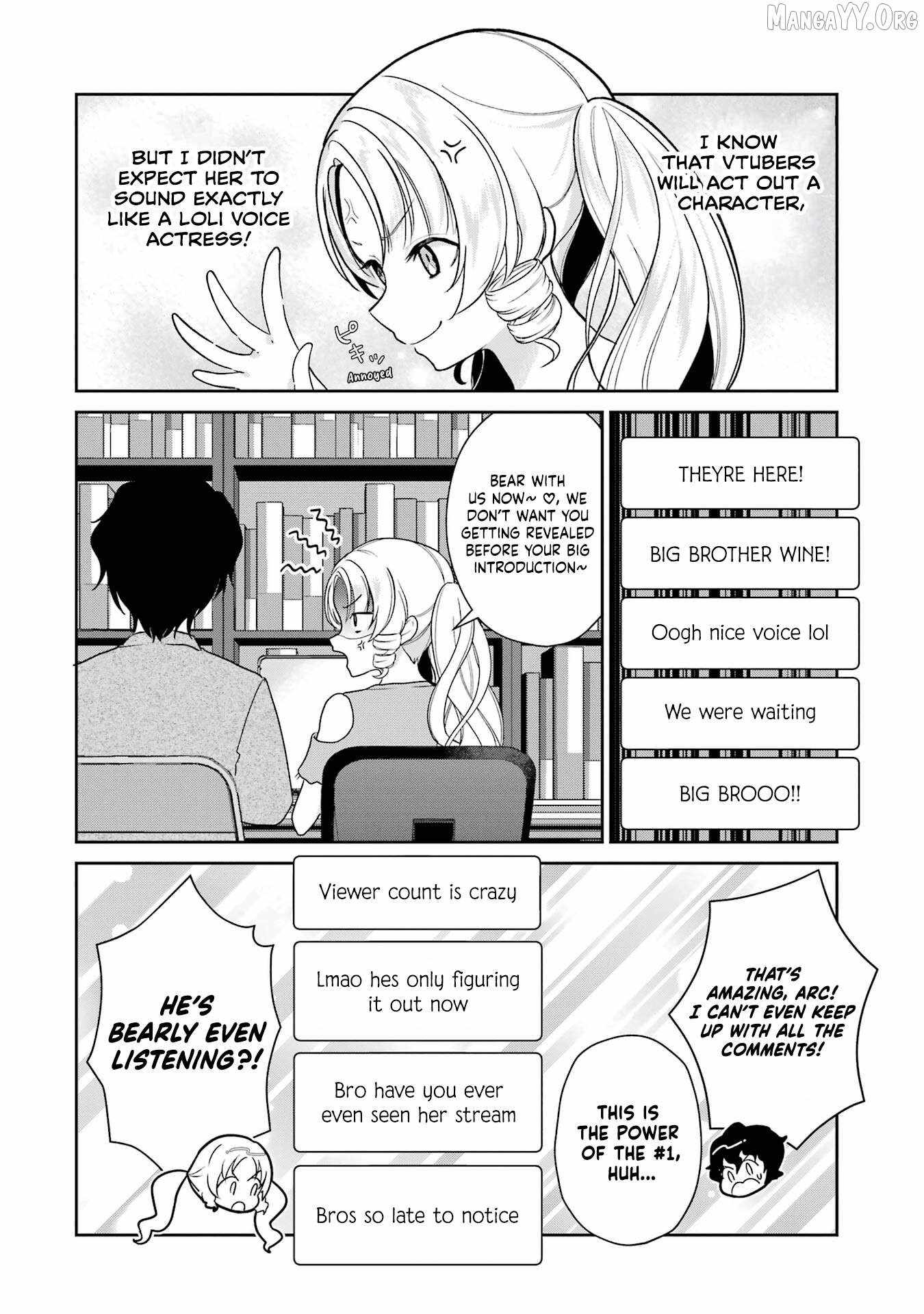 I’m the Older Brother of a Famous VTuber, but for Some Reason I Became Famous Chapter 9 - Page 7