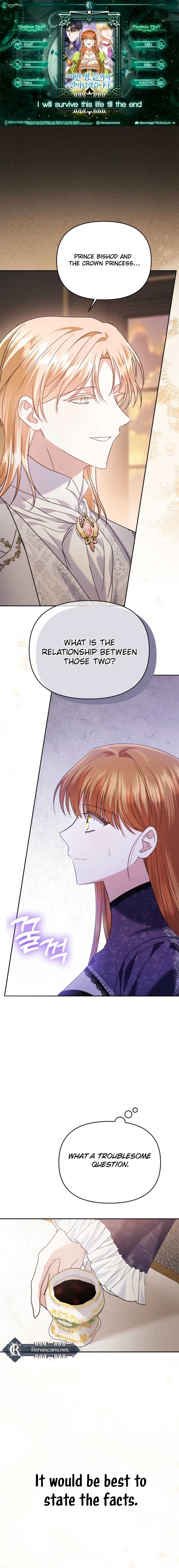 In This Life, I Will Survive Until the End Chapter 46 - Page 1