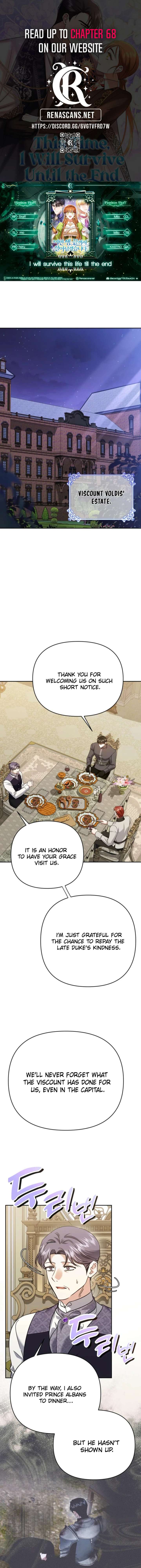 In This Life, I Will Survive Until the End Chapter 53 - Page 1