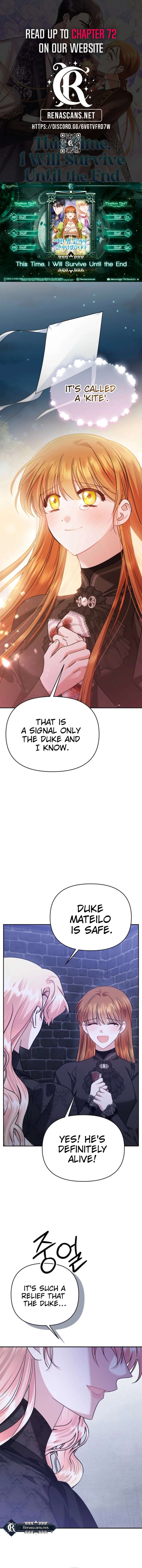 In This Life, I Will Survive Until the End Chapter 57 - Page 1