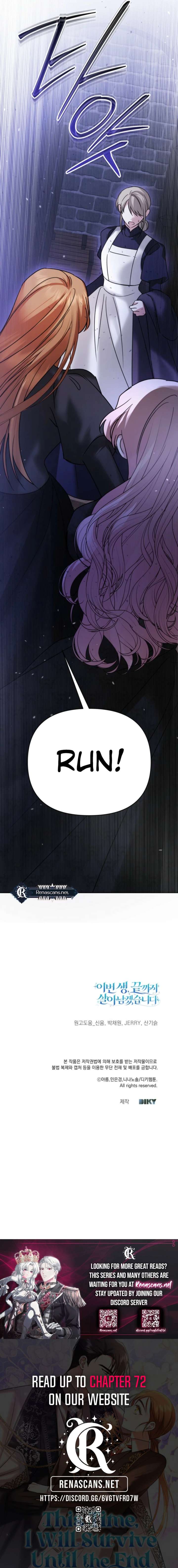 In This Life, I Will Survive Until the End Chapter 57 - Page 21