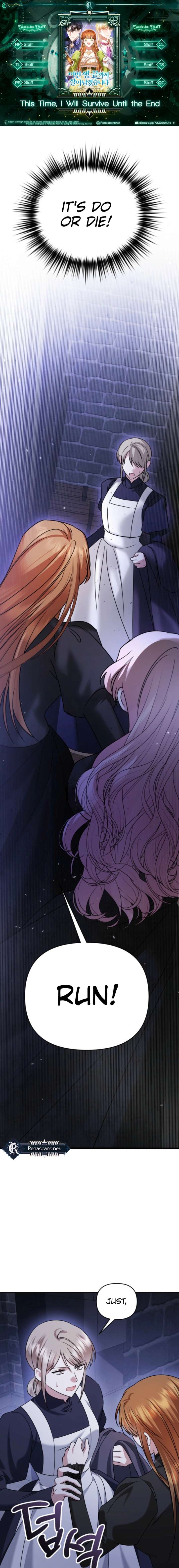 In This Life, I Will Survive Until the End Chapter 58 - Page 1