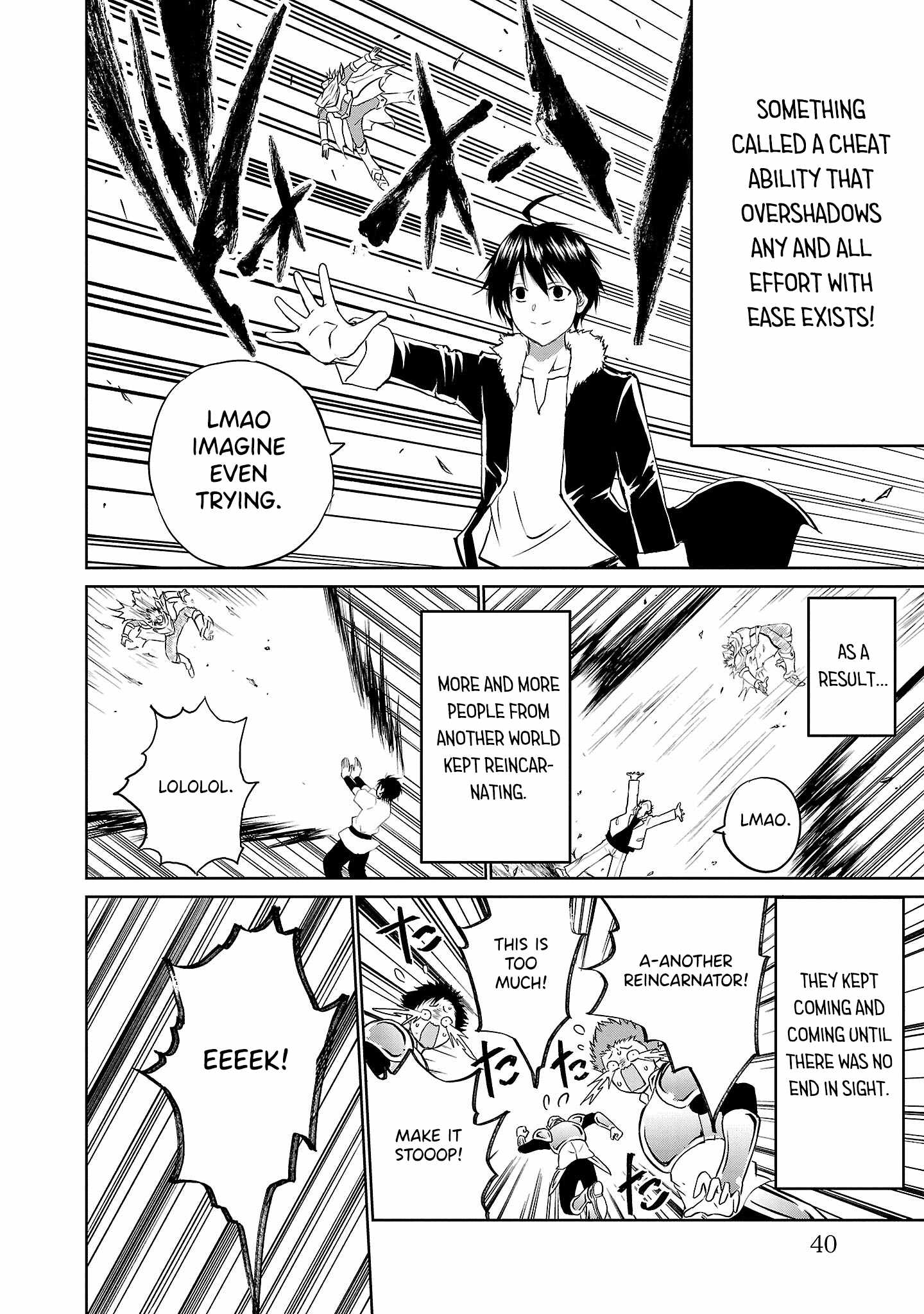 Isegure – Isekai Cheat Musou Ore TUEEE-kei Ikiri Tenseisha ni Kamaseinu ni sare Tsuzuketa Elite Kishi, Chou Gureru. Chapter 1 - Page 37