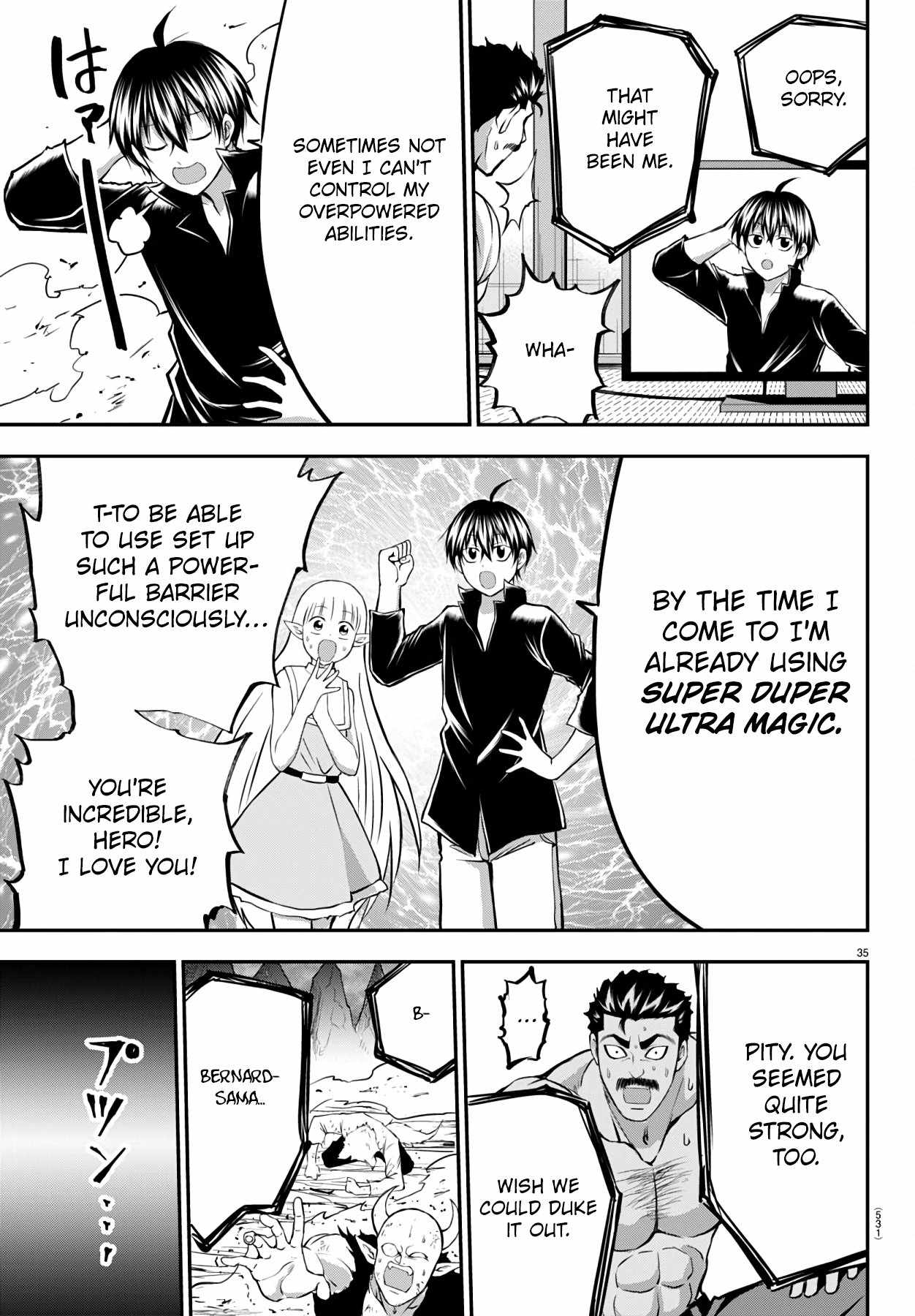 Isegure – Isekai Cheat Musou Ore TUEEE-kei Ikiri Tenseisha ni Kamaseinu ni sare Tsuzuketa Elite Kishi, Chou Gureru. Chapter 15 - Page 35