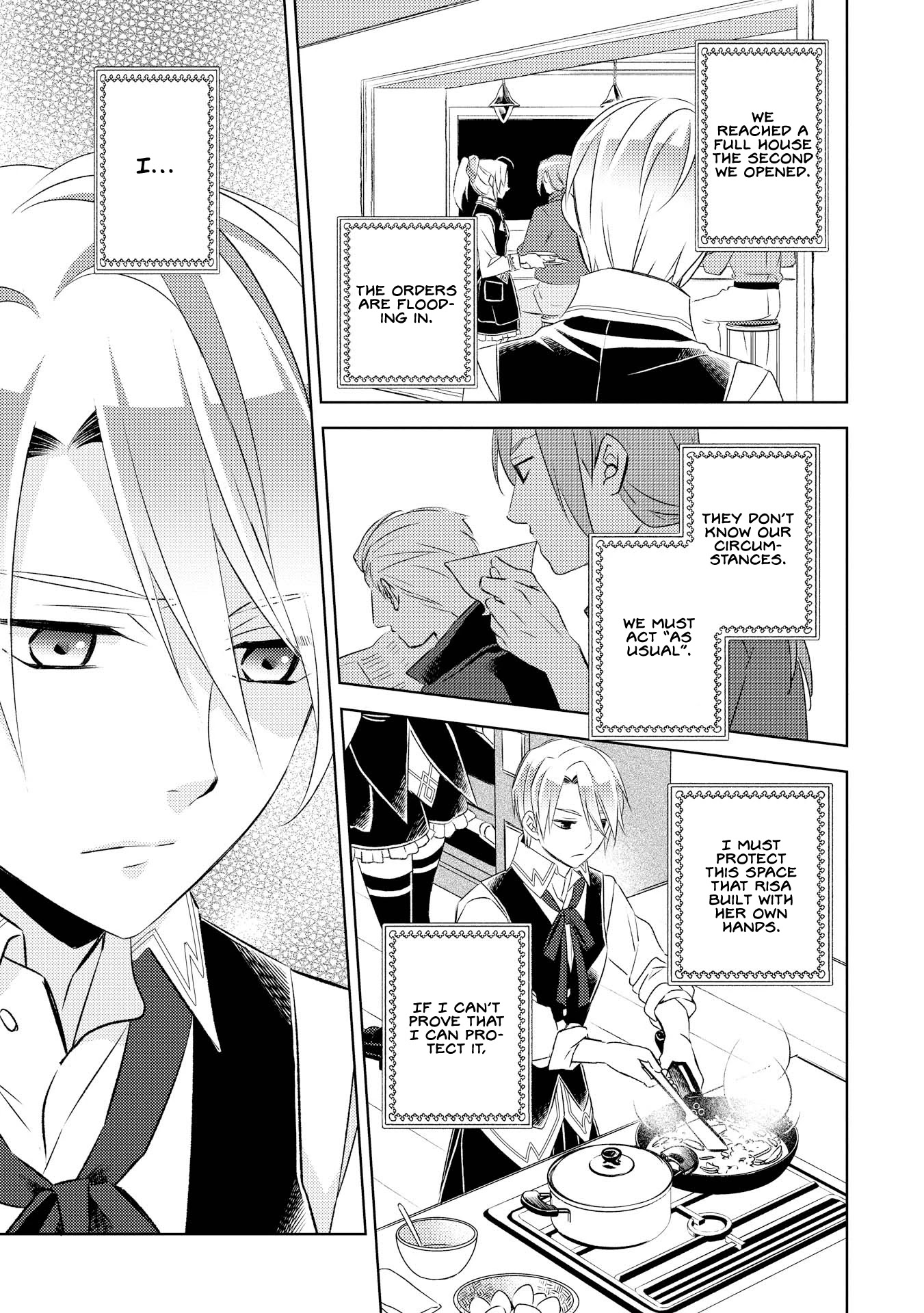 Isekai de Café o Kaiten Shimashita Chapter 27 - Page 14