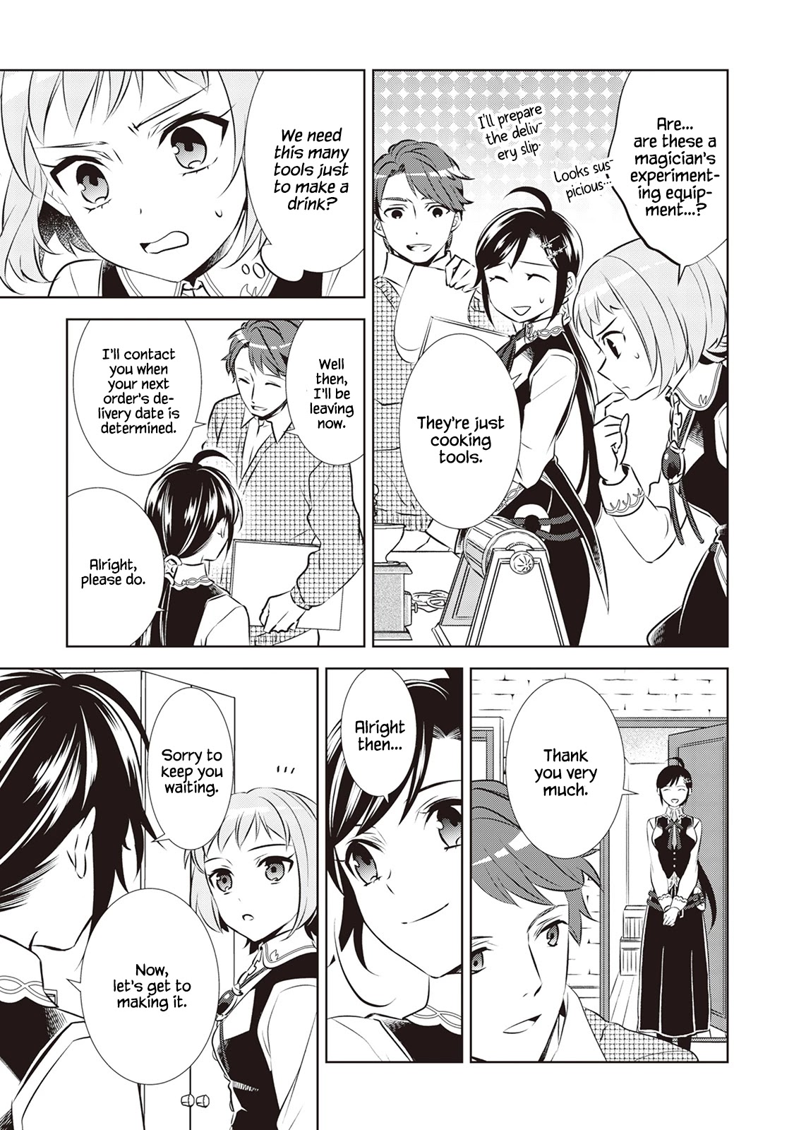 Isekai de Café o Kaiten Shimashita Chapter 38 - Page 18