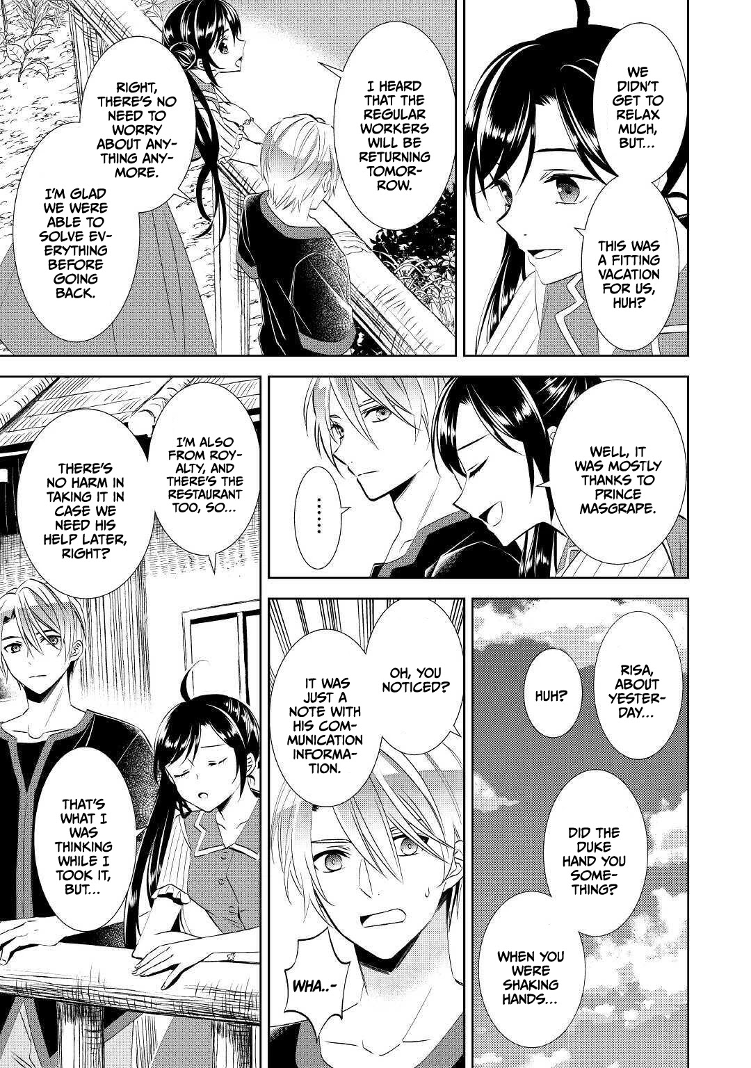 Isekai de Café o Kaiten Shimashita Chapter 61 - Page 27