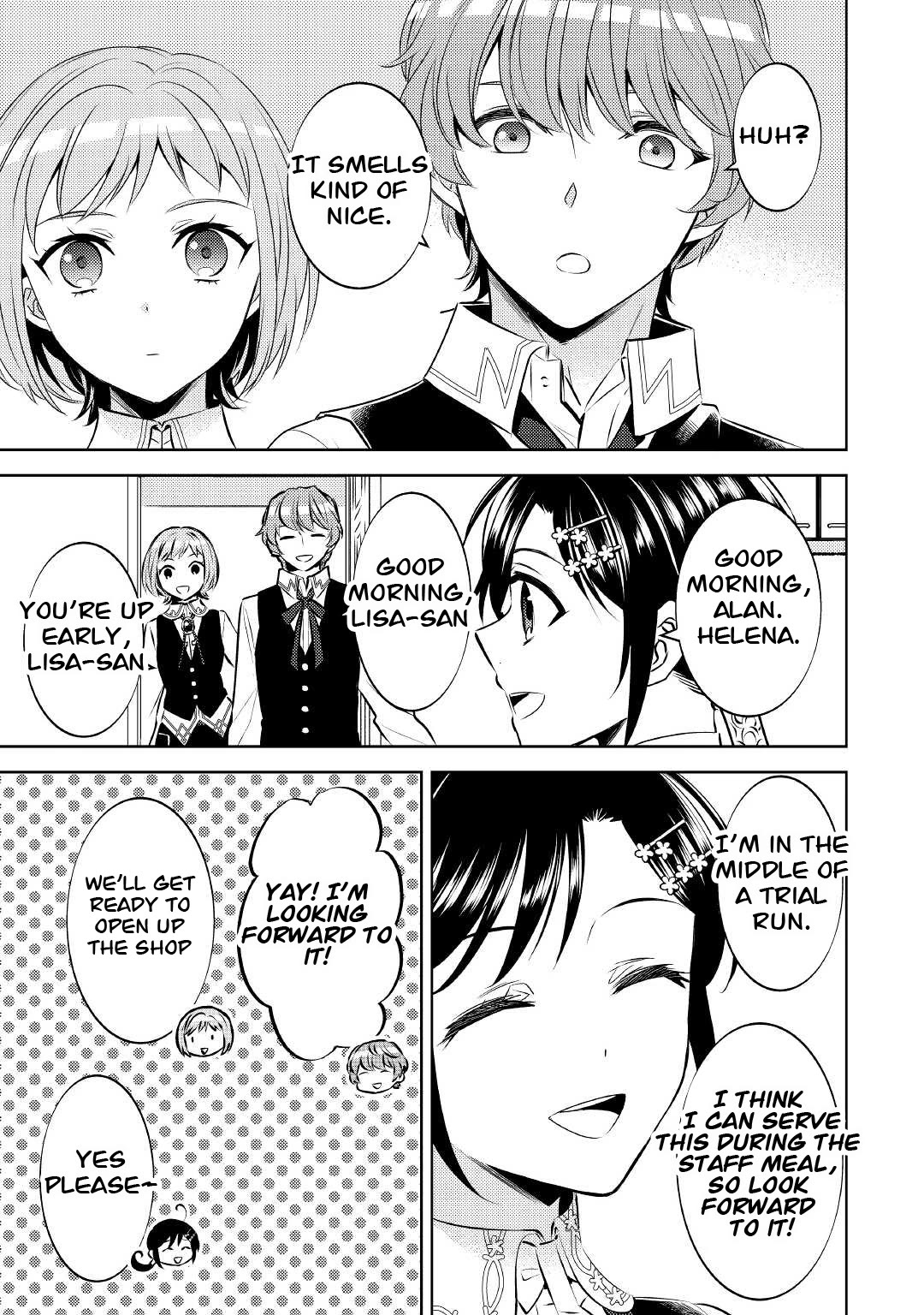 Isekai de Café o Kaiten Shimashita Chapter 72 - Page 15
