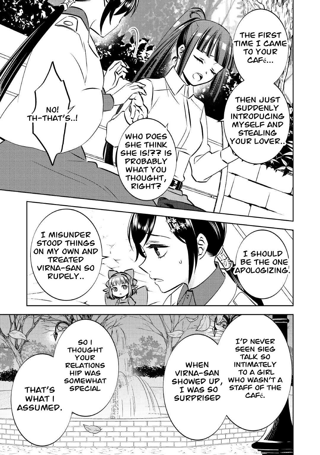 Isekai de Café o Kaiten Shimashita Chapter 73 - Page 23