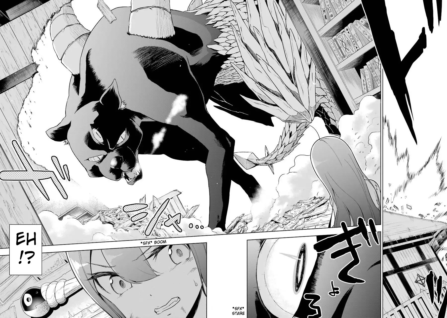 Isekai de Saikyou no Tsue ni Tensei shita Ore ga Iyagaru Shoujo wo Muriyari Mahou Shoujo ni P suru! Chapter 1 - Page 37