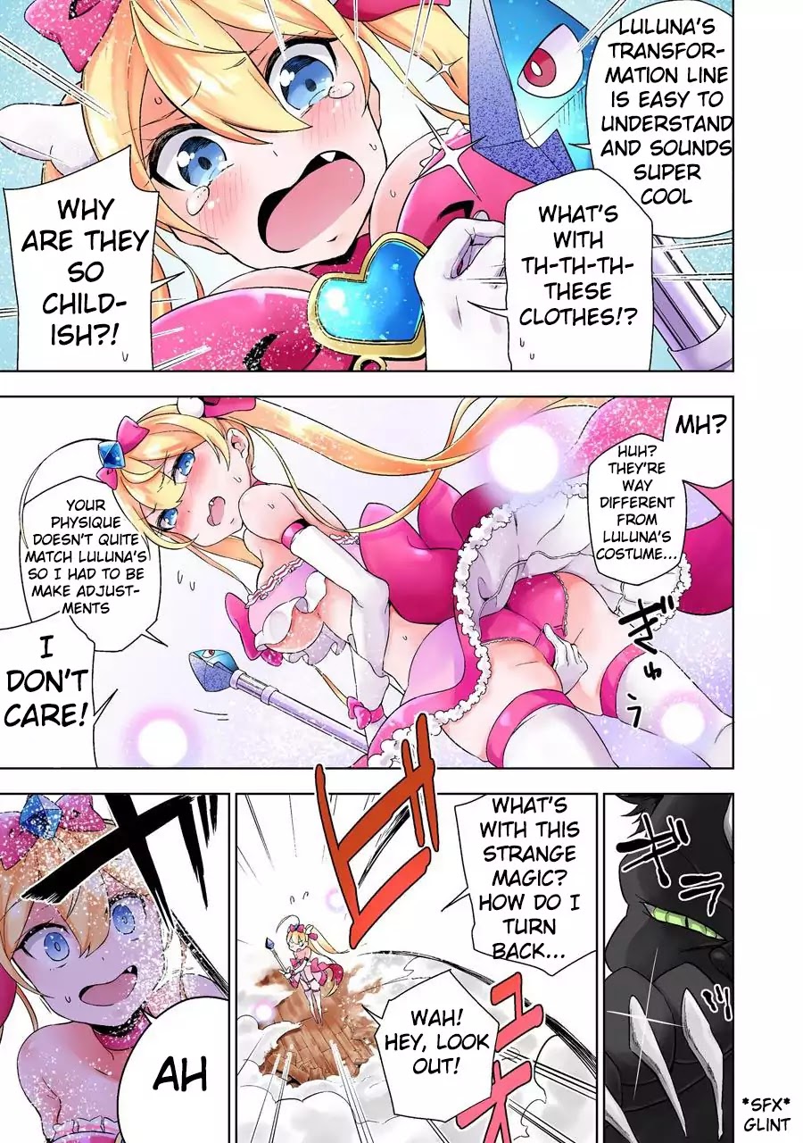 Isekai de Saikyou no Tsue ni Tensei shita Ore ga Iyagaru Shoujo wo Muriyari Mahou Shoujo ni P suru! Chapter 1 - Page 49