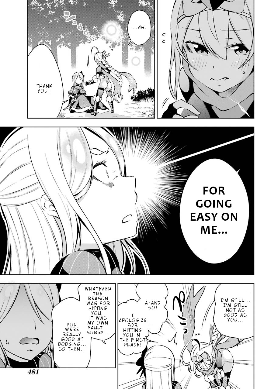 Isekai de Saikyou no Tsue ni Tensei shita Ore ga Iyagaru Shoujo wo Muriyari Mahou Shoujo ni P suru! Chapter 10 - Page 28