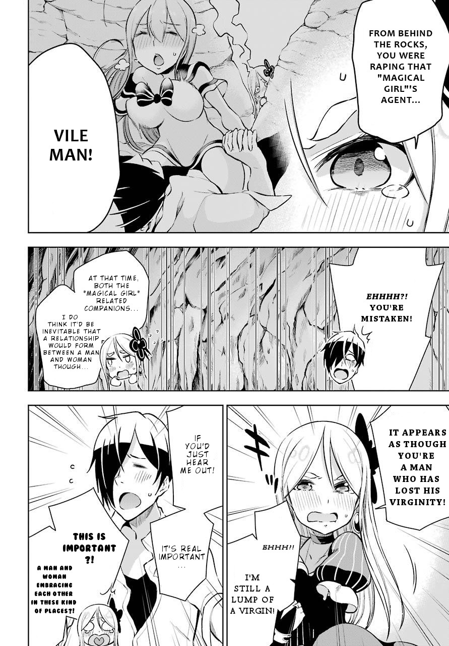 Isekai de Saikyou no Tsue ni Tensei shita Ore ga Iyagaru Shoujo wo Muriyari Mahou Shoujo ni P suru! Chapter 11 - Page 8