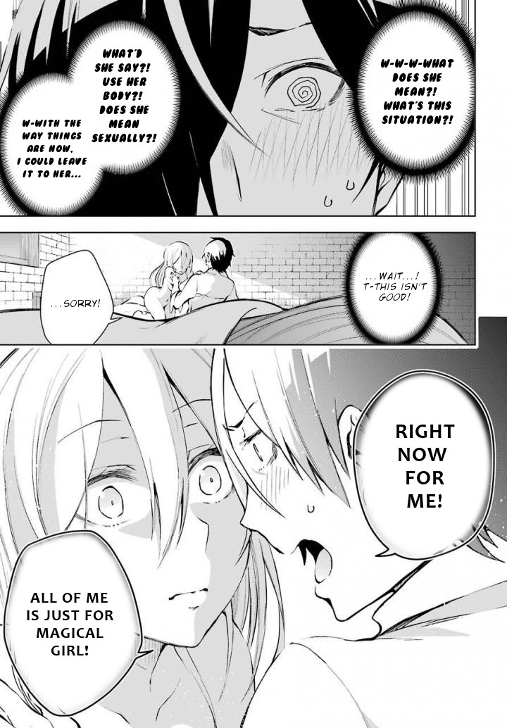 Isekai de Saikyou no Tsue ni Tensei shita Ore ga Iyagaru Shoujo wo Muriyari Mahou Shoujo ni P suru! Chapter 12 - Page 34