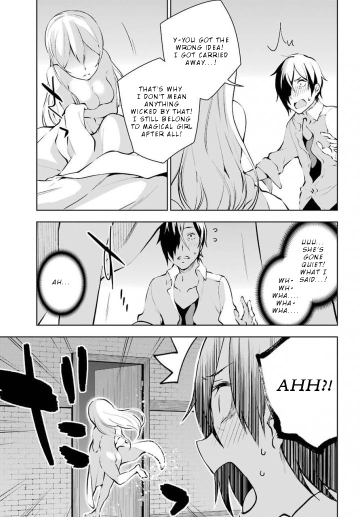 Isekai de Saikyou no Tsue ni Tensei shita Ore ga Iyagaru Shoujo wo Muriyari Mahou Shoujo ni P suru! Chapter 12 - Page 38