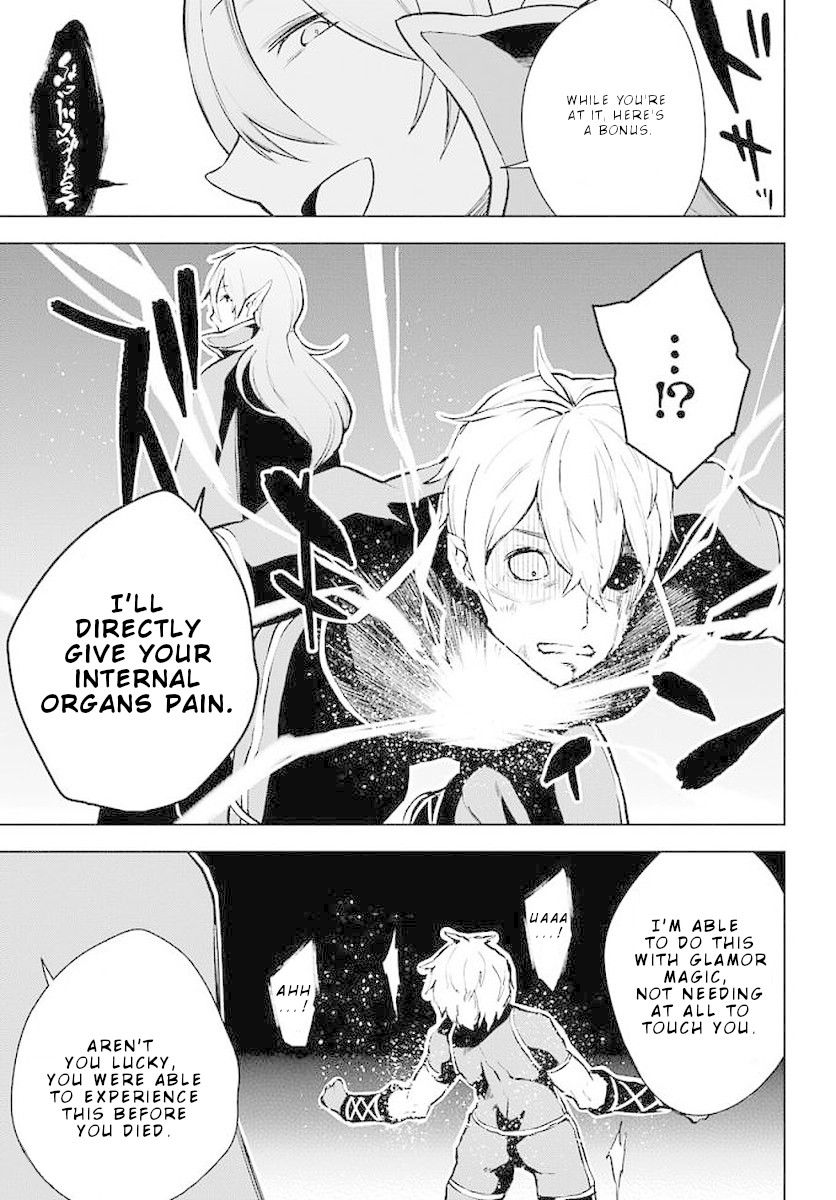 Isekai de Saikyou no Tsue ni Tensei shita Ore ga Iyagaru Shoujo wo Muriyari Mahou Shoujo ni P suru! Chapter 13 - Page 22