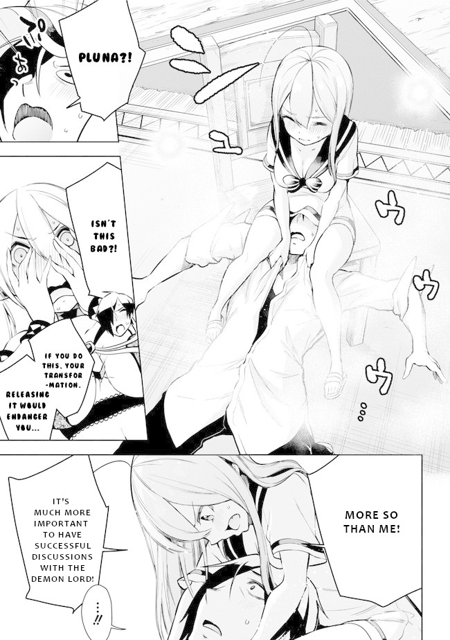 Isekai de Saikyou no Tsue ni Tensei shita Ore ga Iyagaru Shoujo wo Muriyari Mahou Shoujo ni P suru! Chapter 17 - Page 10