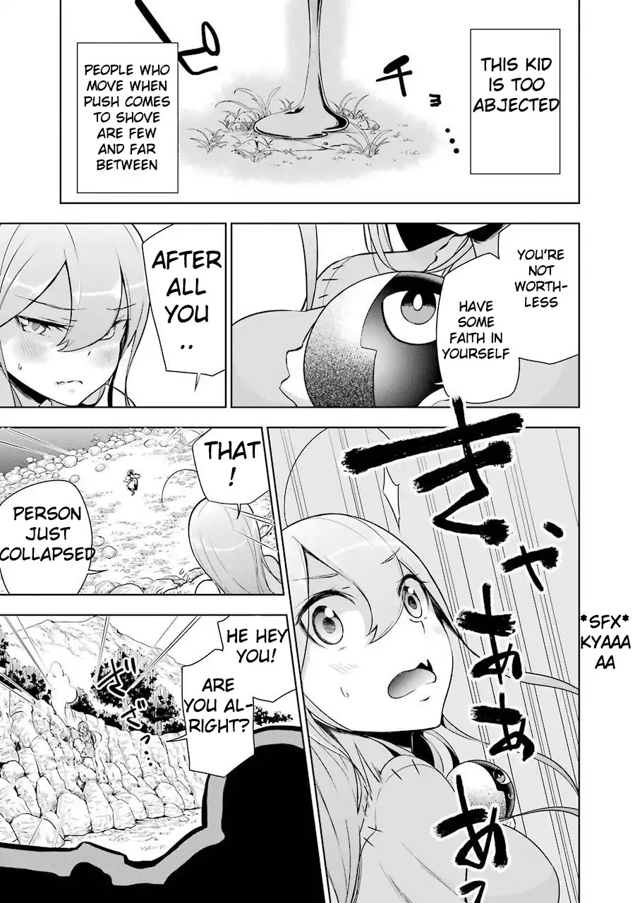 Isekai de Saikyou no Tsue ni Tensei shita Ore ga Iyagaru Shoujo wo Muriyari Mahou Shoujo ni P suru! Chapter 2 - Page 27