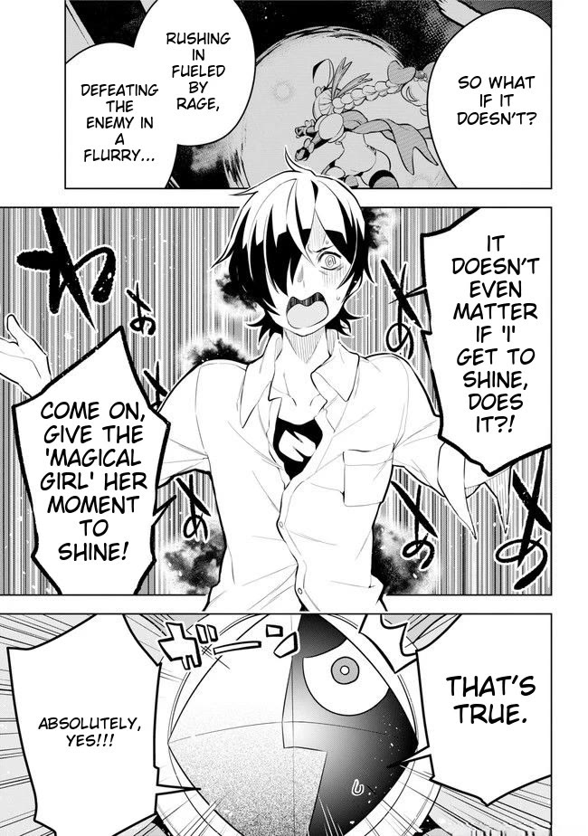 Isekai de Saikyou no Tsue ni Tensei shita Ore ga Iyagaru Shoujo wo Muriyari Mahou Shoujo ni P suru! Chapter 24 - Page 15