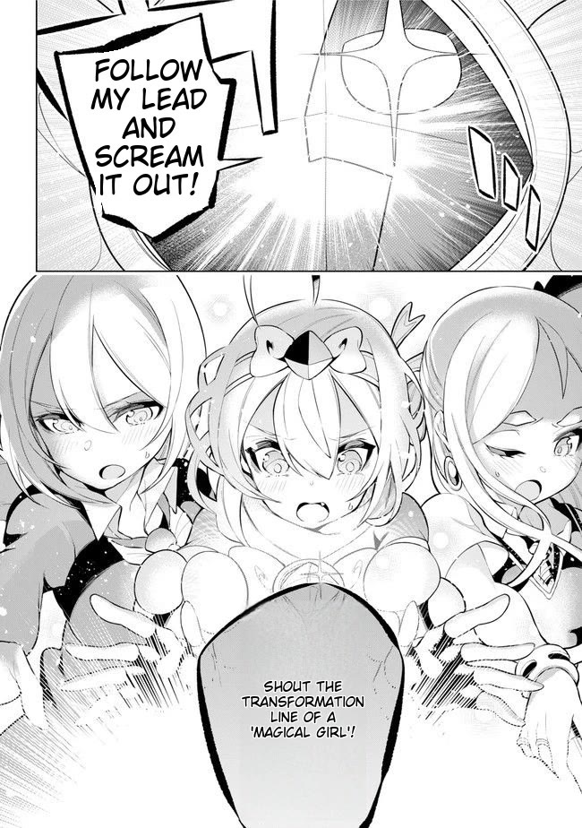 Isekai de Saikyou no Tsue ni Tensei shita Ore ga Iyagaru Shoujo wo Muriyari Mahou Shoujo ni P suru! Chapter 24 - Page 28