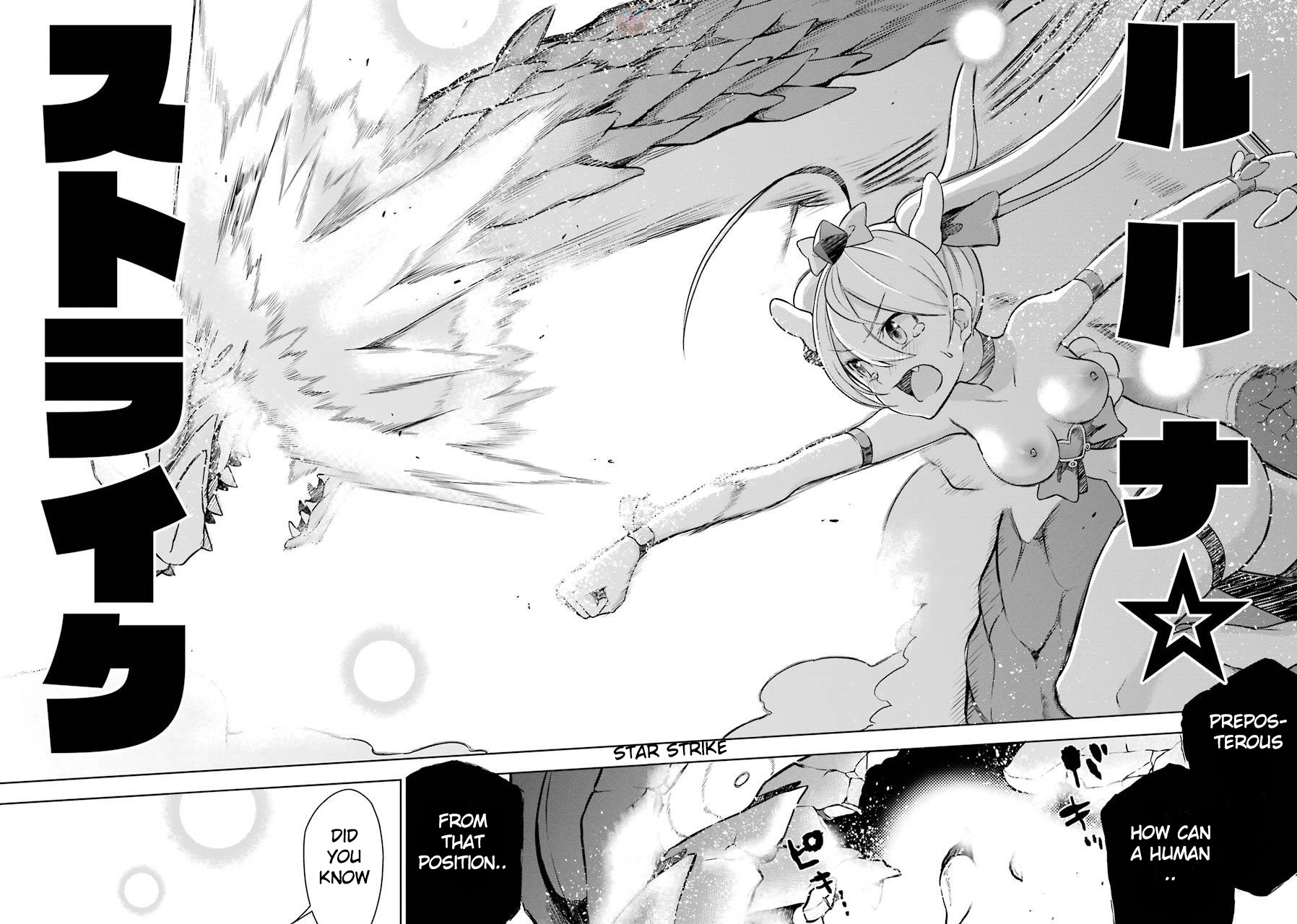 Isekai de Saikyou no Tsue ni Tensei shita Ore ga Iyagaru Shoujo wo Muriyari Mahou Shoujo ni P suru! Chapter 3 - Page 42