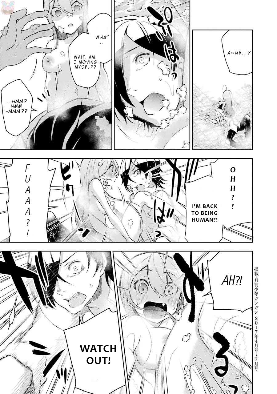 Isekai de Saikyou no Tsue ni Tensei shita Ore ga Iyagaru Shoujo wo Muriyari Mahou Shoujo ni P suru! Chapter 4 - Page 44