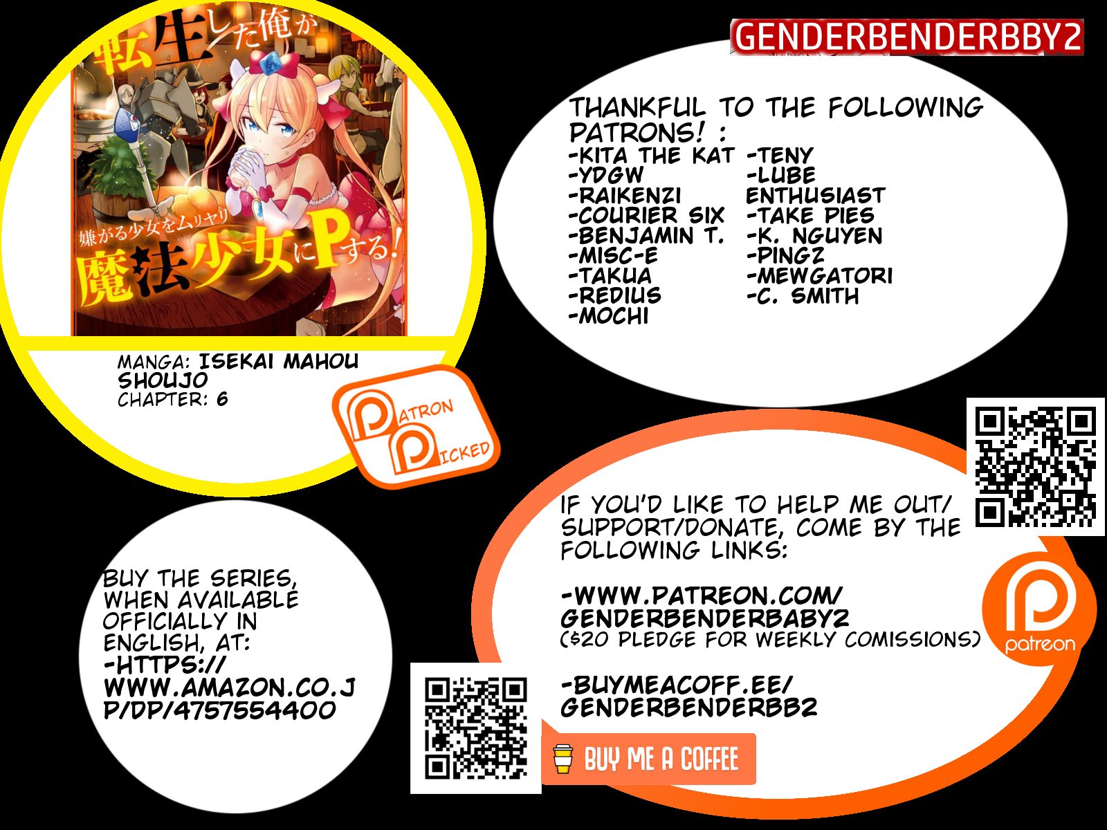 Isekai de Saikyou no Tsue ni Tensei shita Ore ga Iyagaru Shoujo wo Muriyari Mahou Shoujo ni P suru! Chapter 6 - Page 1