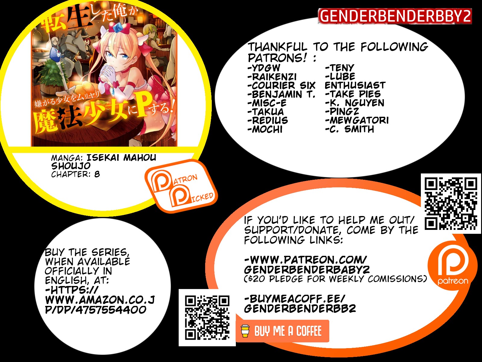 Isekai de Saikyou no Tsue ni Tensei shita Ore ga Iyagaru Shoujo wo Muriyari Mahou Shoujo ni P suru! Chapter 7 - Page 1