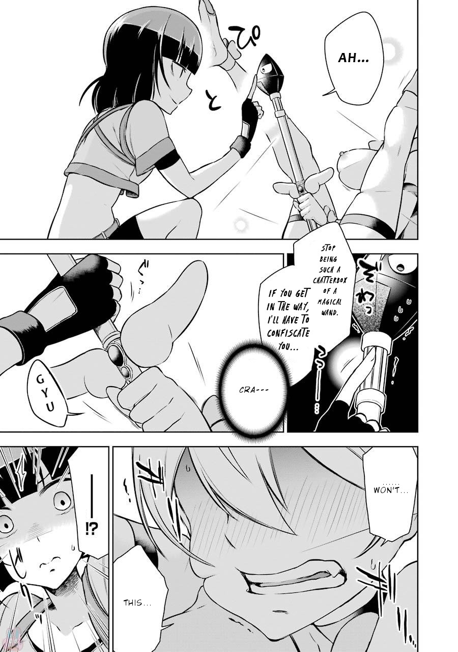 Isekai de Saikyou no Tsue ni Tensei shita Ore ga Iyagaru Shoujo wo Muriyari Mahou Shoujo ni P suru! Chapter 7 - Page 28