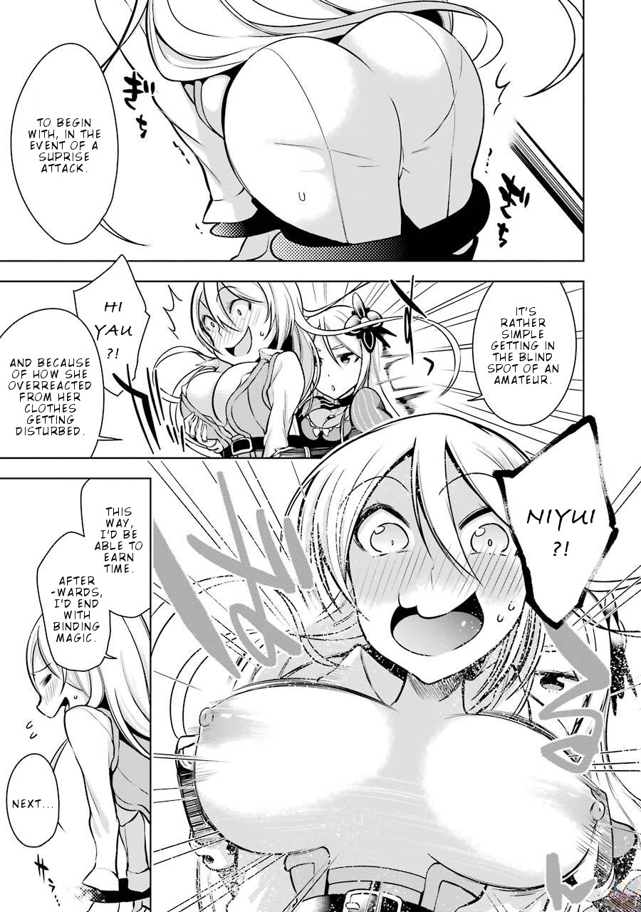 Isekai de Saikyou no Tsue ni Tensei shita Ore ga Iyagaru Shoujo wo Muriyari Mahou Shoujo ni P suru! Chapter 7 - Page 38