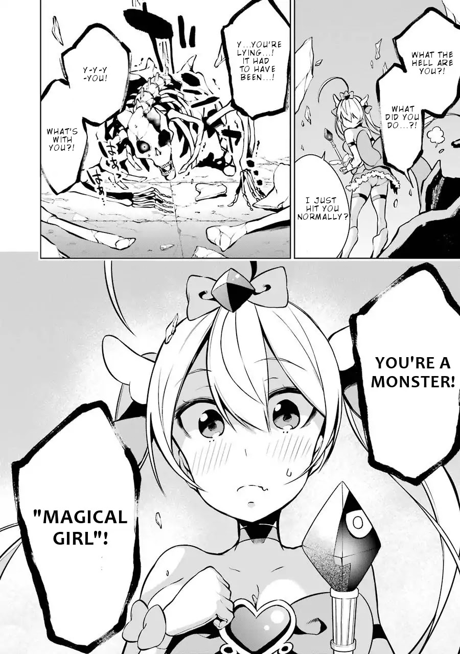 Isekai de Saikyou no Tsue ni Tensei shita Ore ga Iyagaru Shoujo wo Muriyari Mahou Shoujo ni P suru! Chapter 8 - Page 40