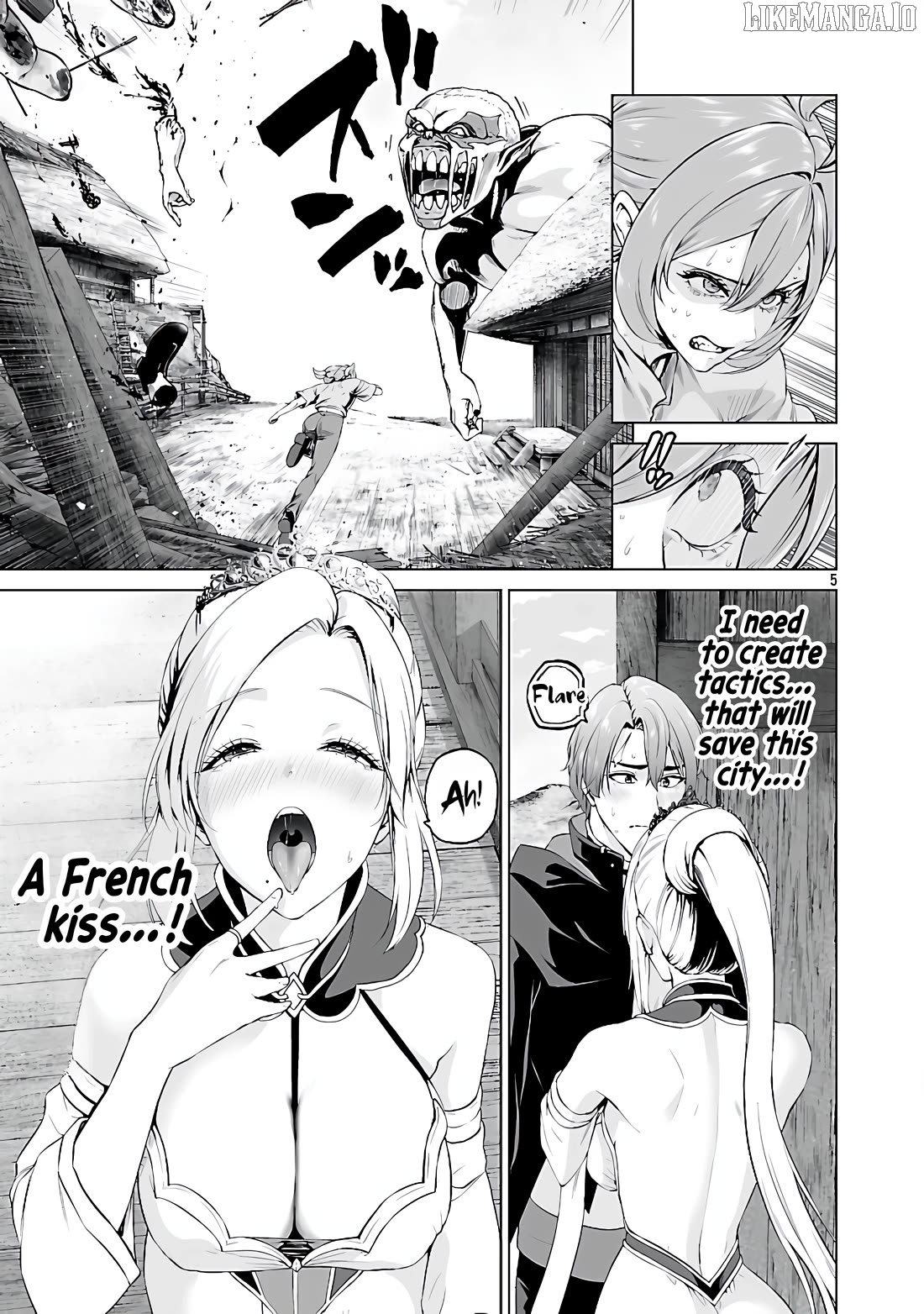 Isekai H Eiyuuden ~Bishoujo Senshi-tachi wa Saikyou Gunshi no Muchana Onegai ni Sakaraenai~ Chapter 4 - Page 6