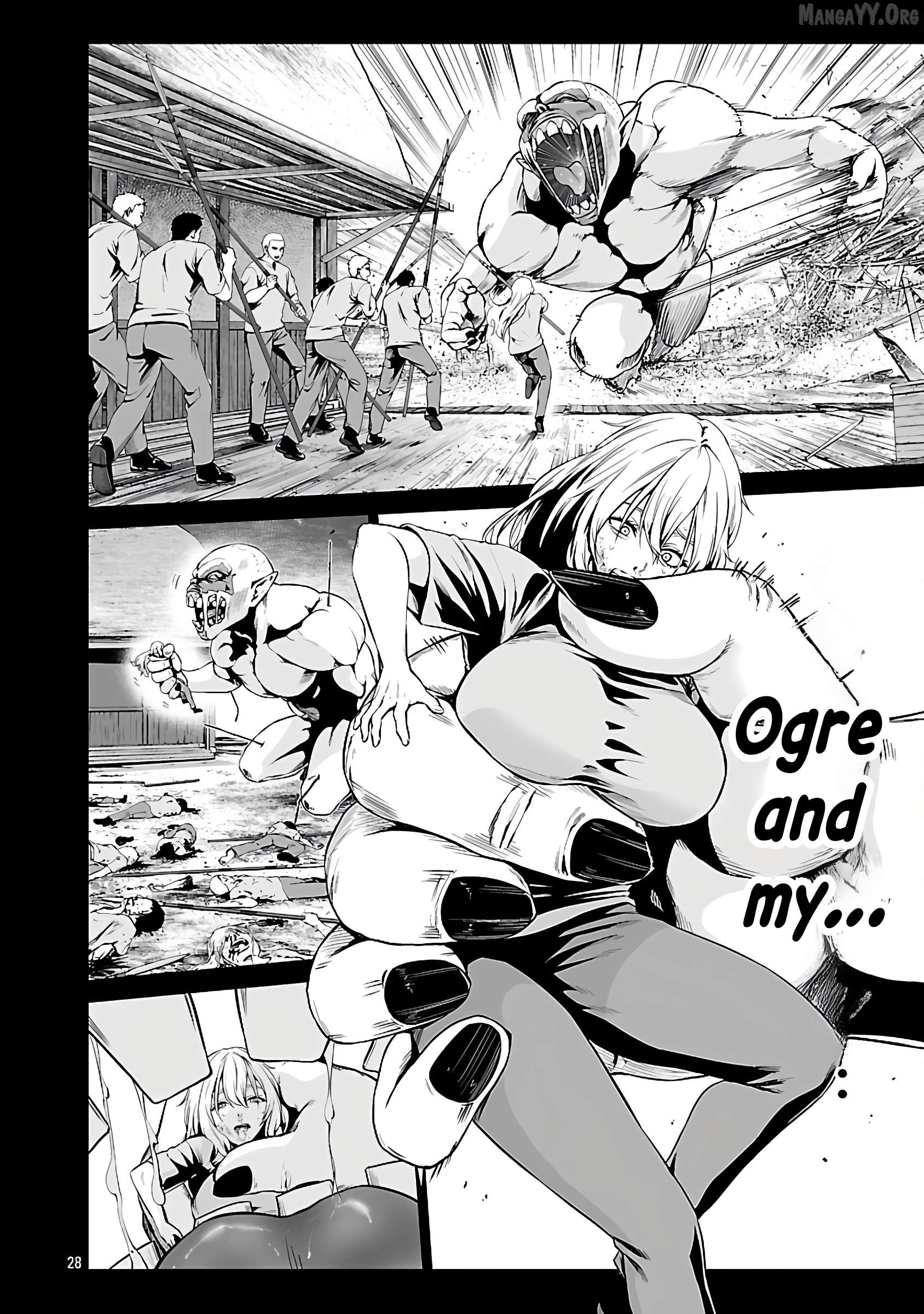 Isekai H Eiyuuden ~Bishoujo Senshi-tachi wa Saikyou Gunshi no Muchana Onegai ni Sakaraenai~ Chapter 5.1 - Page 28