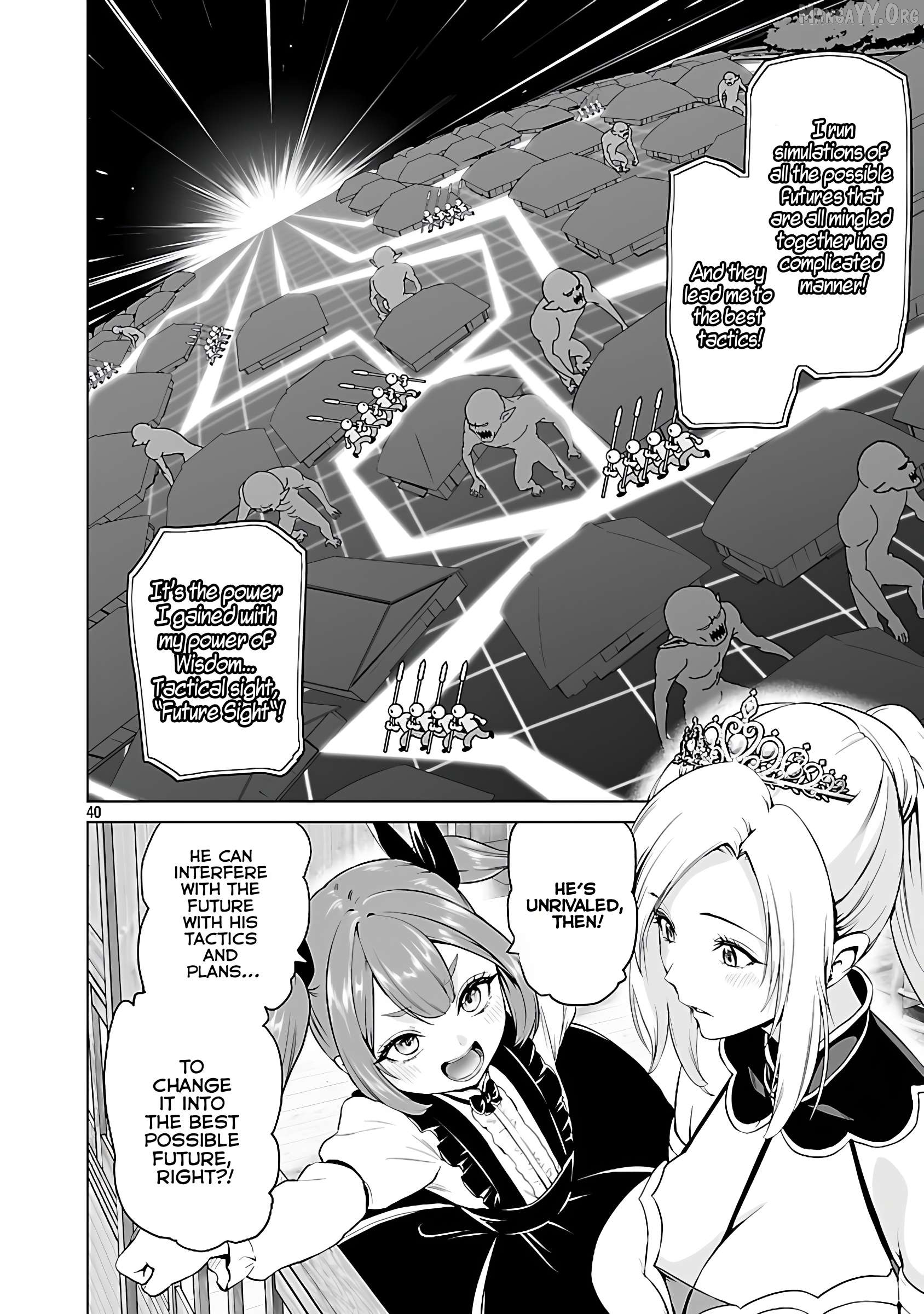 Isekai H Eiyuuden ~Bishoujo Senshi-tachi wa Saikyou Gunshi no Muchana Onegai ni Sakaraenai~ Chapter 5.1 - Page 40