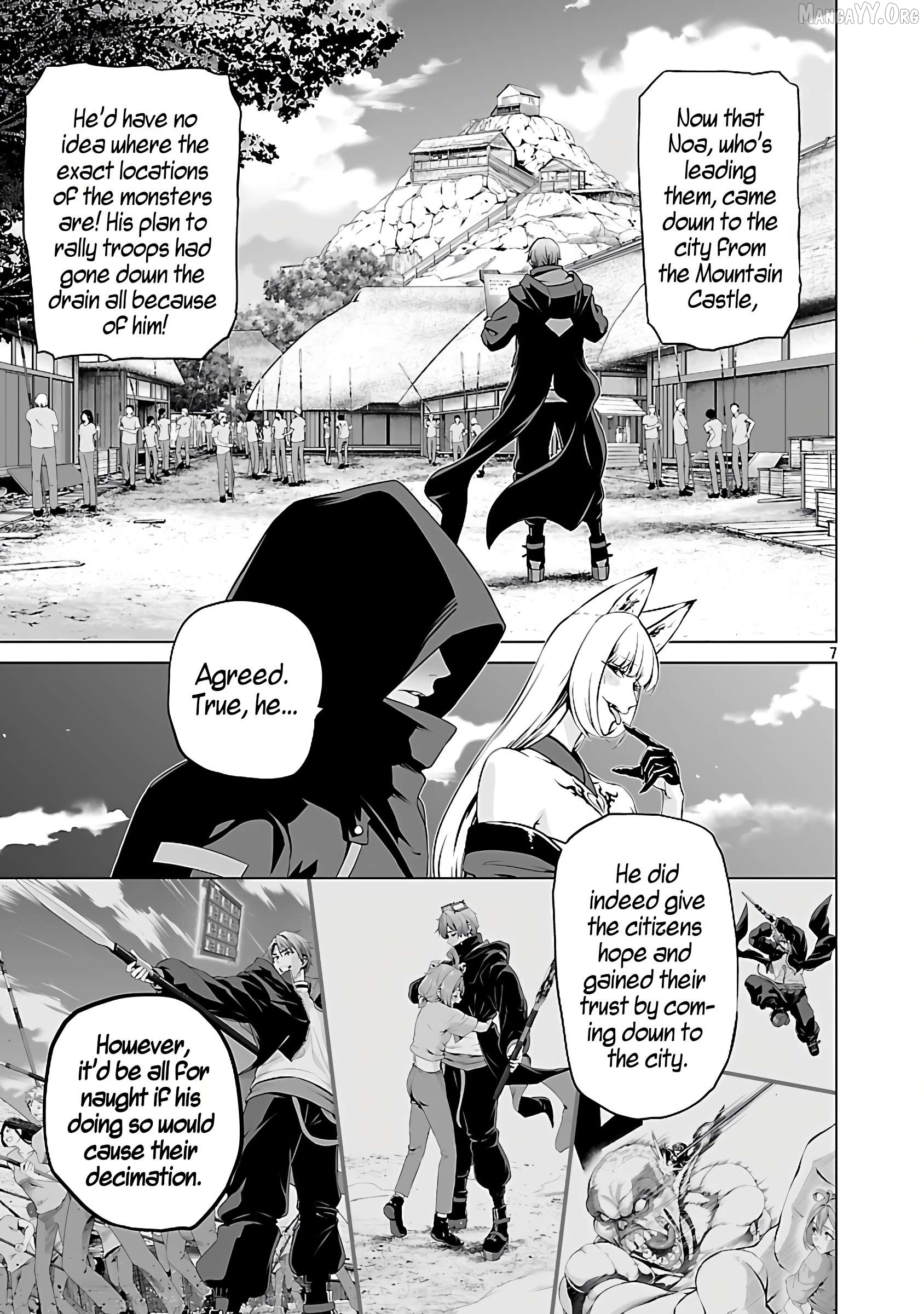 Isekai H Eiyuuden ~Bishoujo Senshi-tachi wa Saikyou Gunshi no Muchana Onegai ni Sakaraenai~ Chapter 5.1 - Page 7