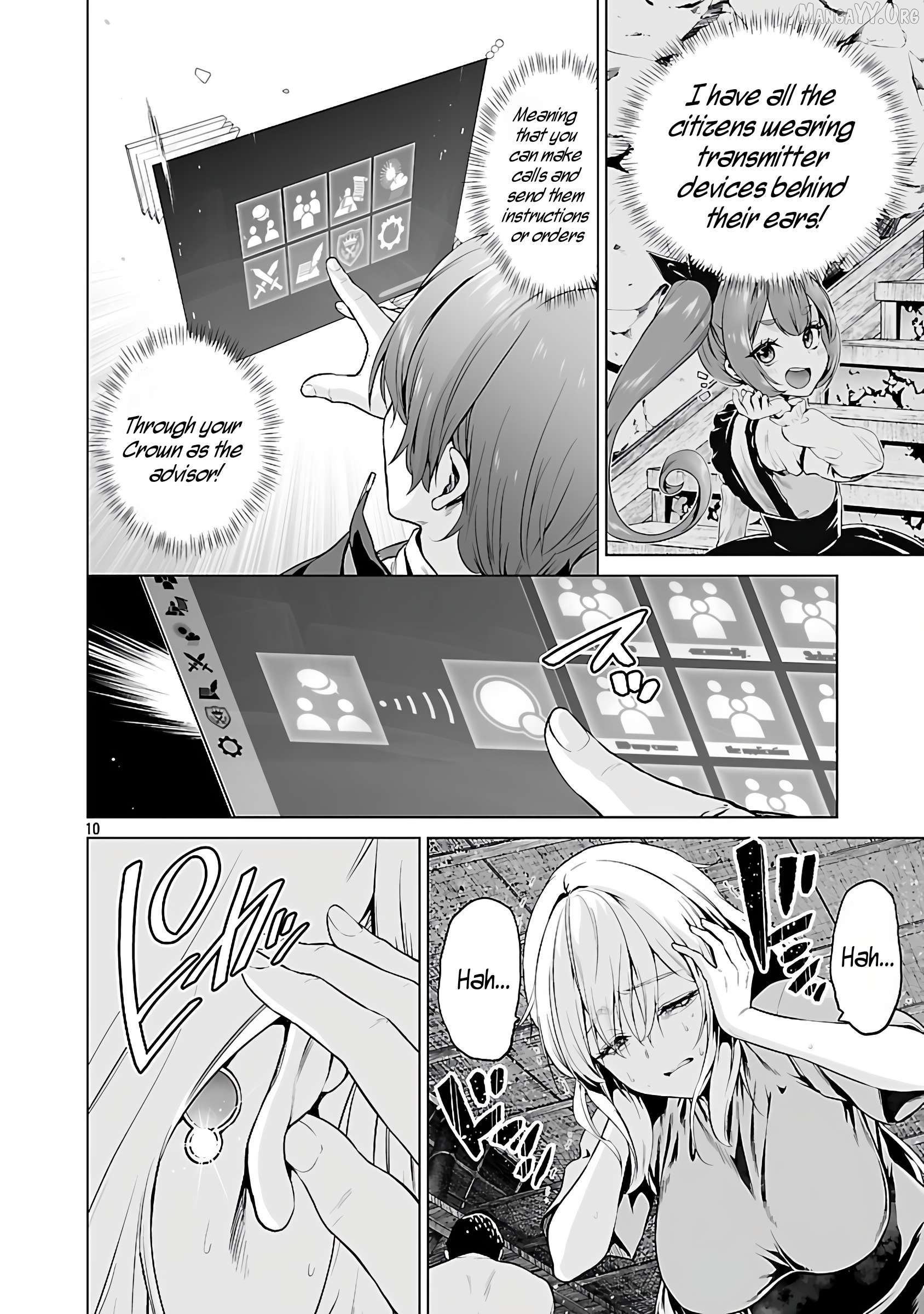 Isekai H Eiyuuden ~Bishoujo Senshi-tachi wa Saikyou Gunshi no Muchana Onegai ni Sakaraenai~ Chapter 5.1 - Page 10