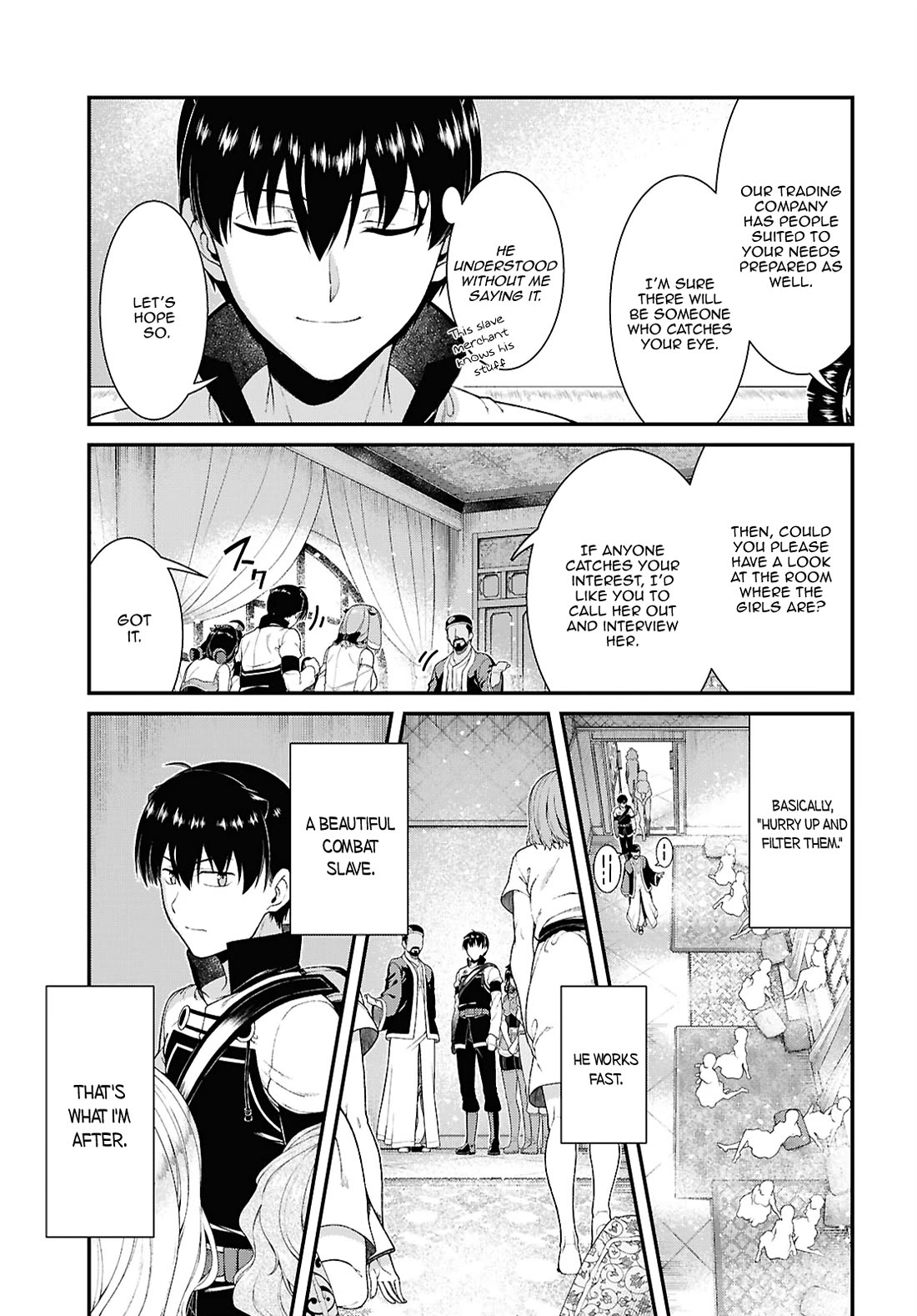 Isekai Meikyuu de Harem o Chapter 101 - Page 14