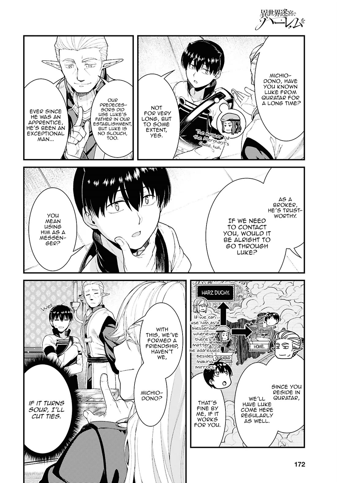 Isekai Meikyuu de Harem o Chapter 101 - Page 7